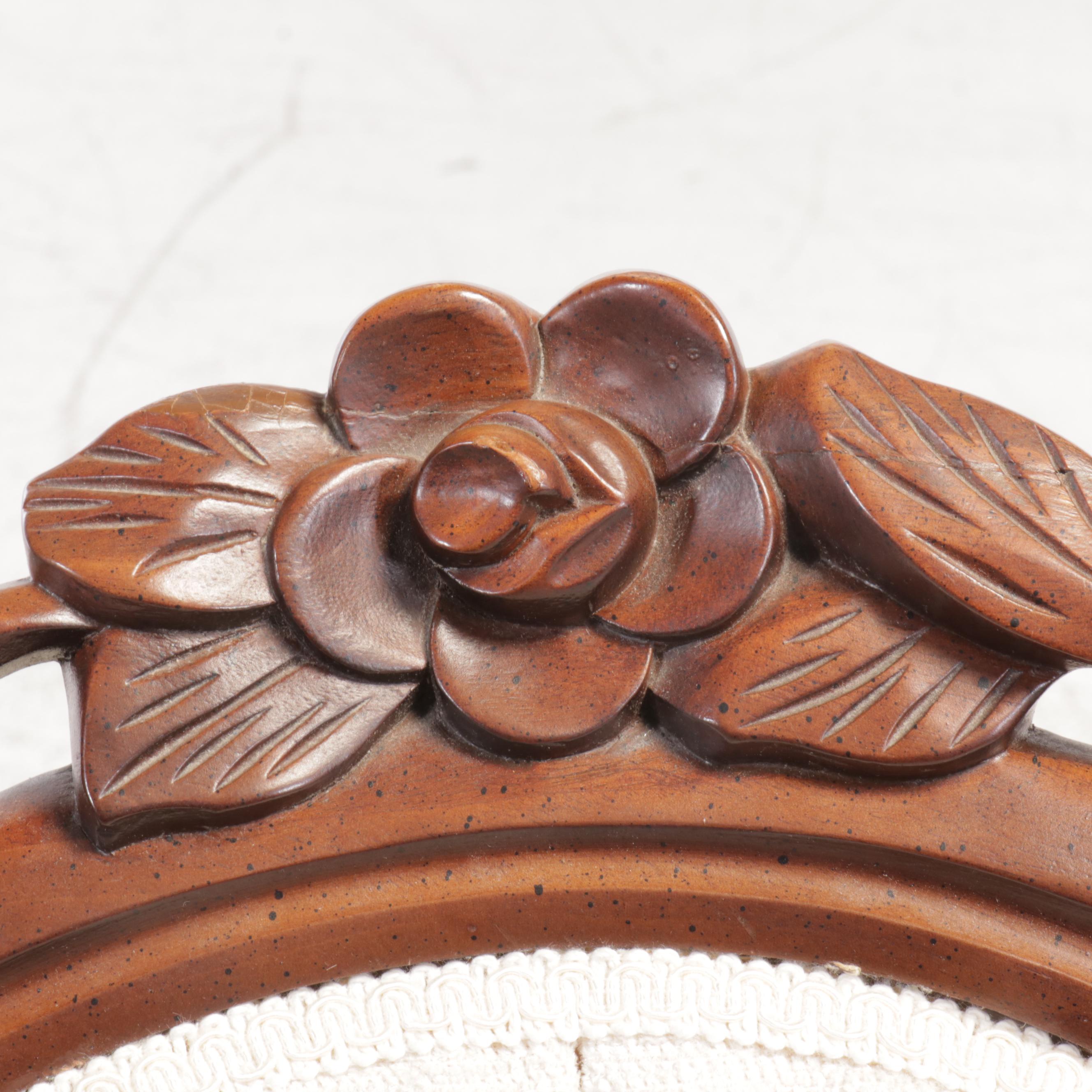 Furniture Junction Queen Anne Style Nine Piece Mahogany Dining Set