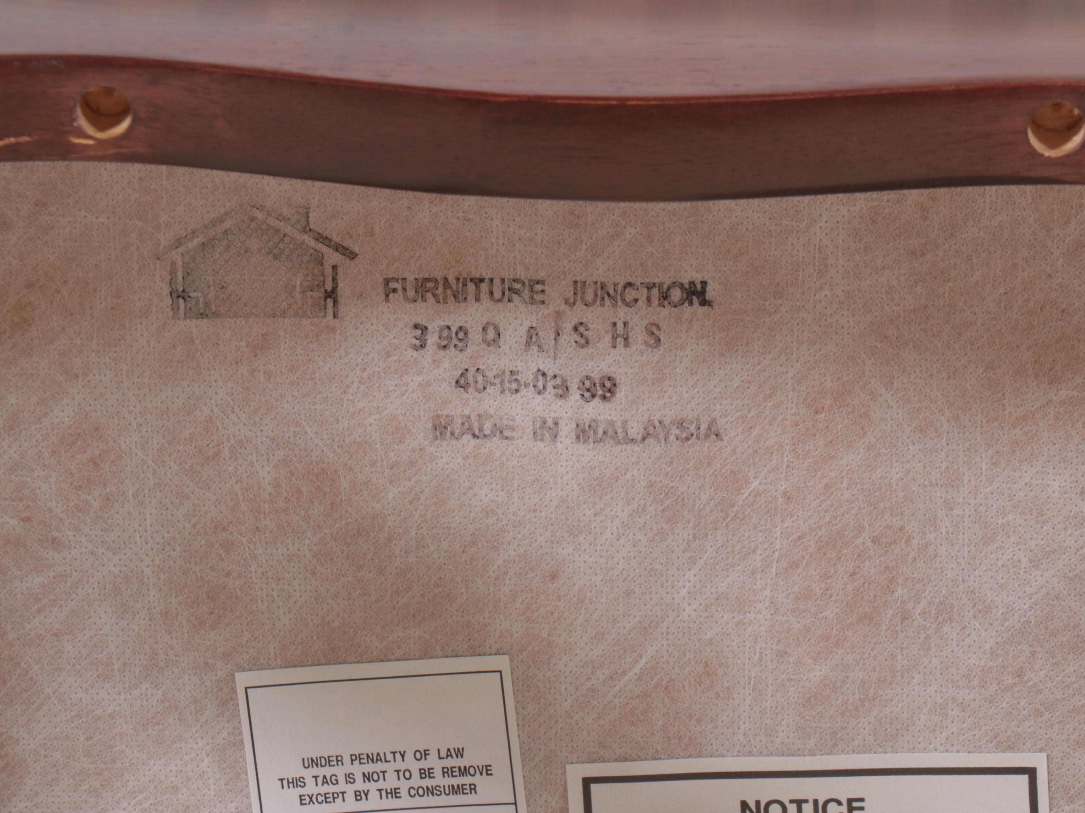 Furniture Junction Queen Anne Style Nine Piece Mahogany Dining Set