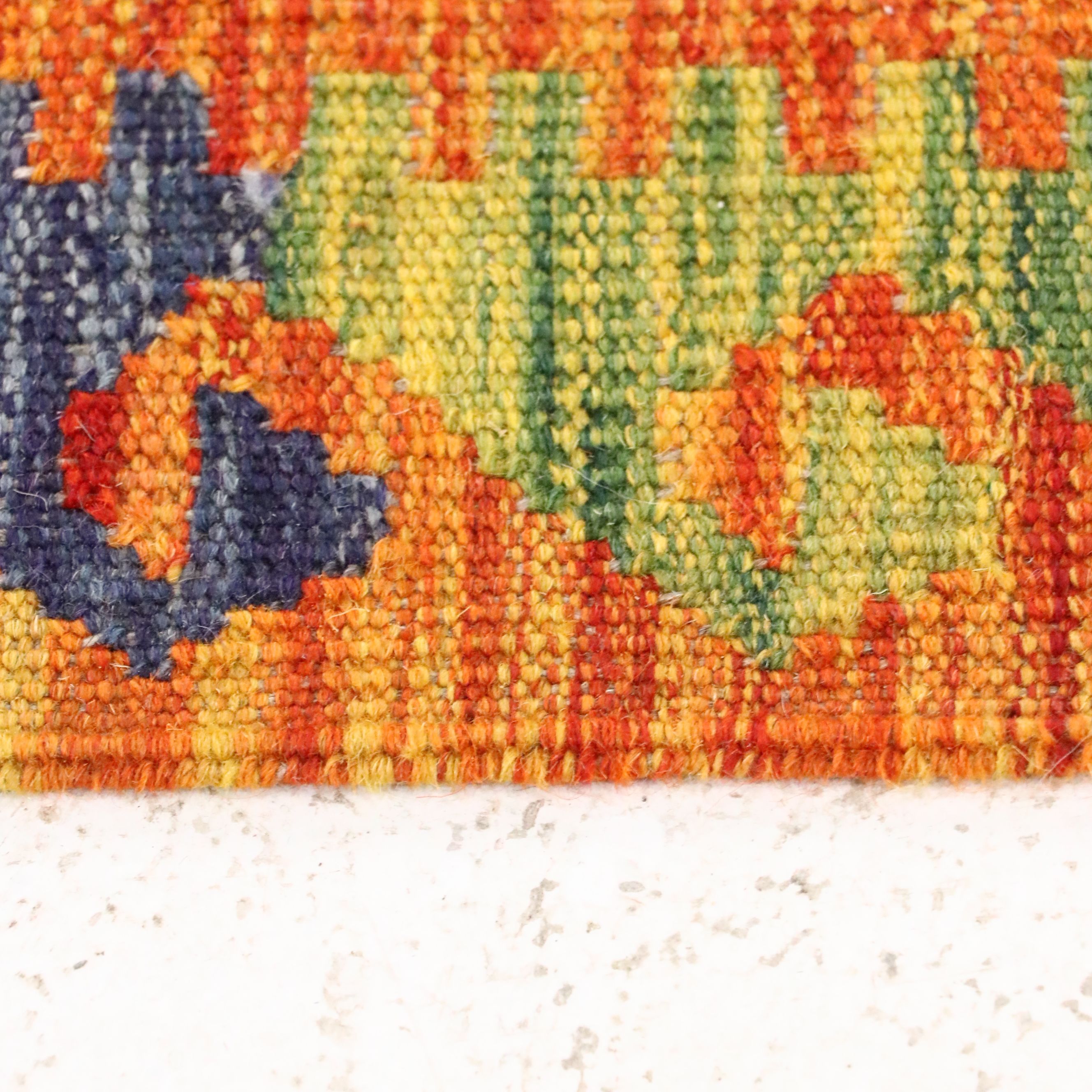 5'11 x 8'2 Handwoven Pakistani Kilim Area Rug