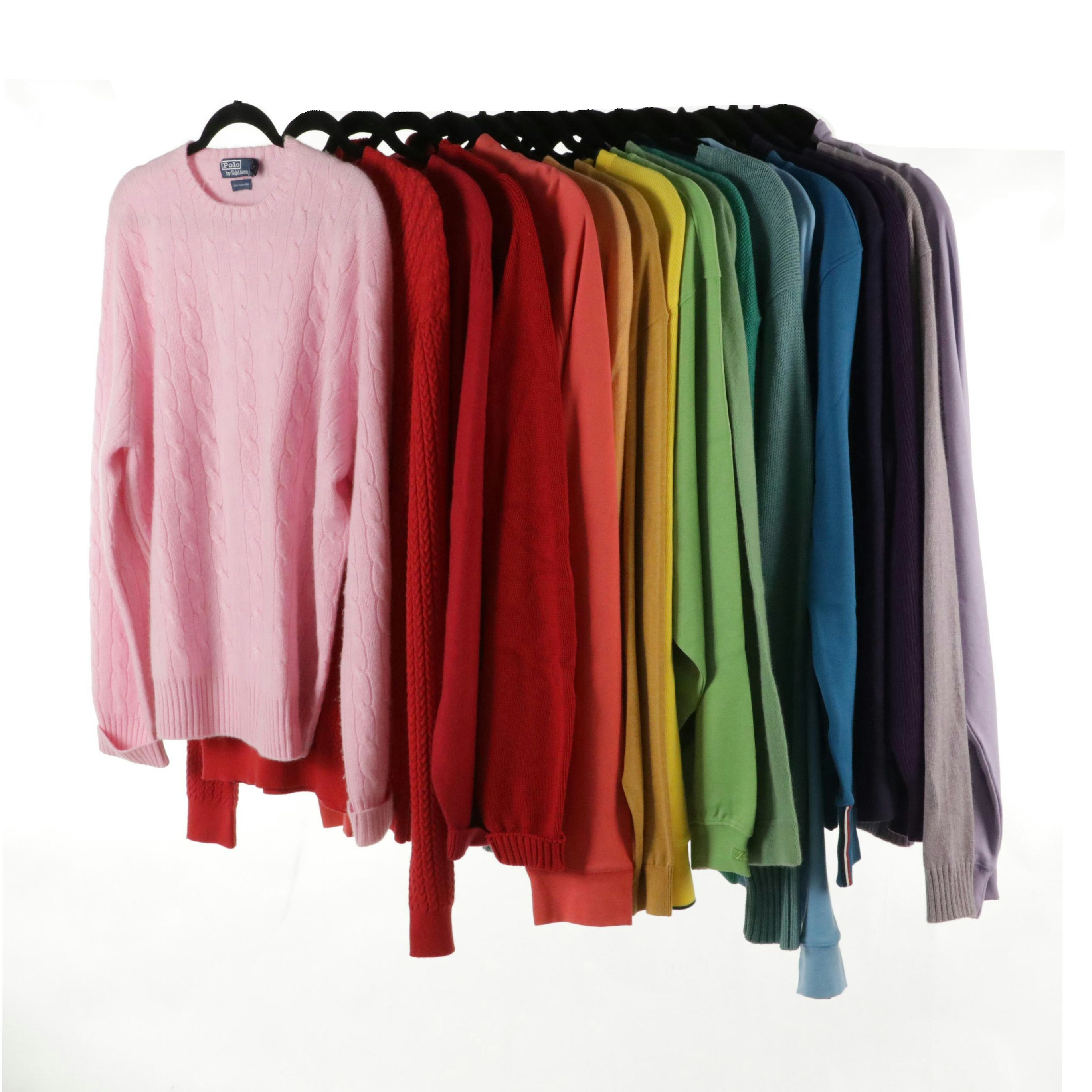 Men's Ralph Lauren Cashmere, Rush Wilson Alpaca and Other Sweaters & Quarter-Zip