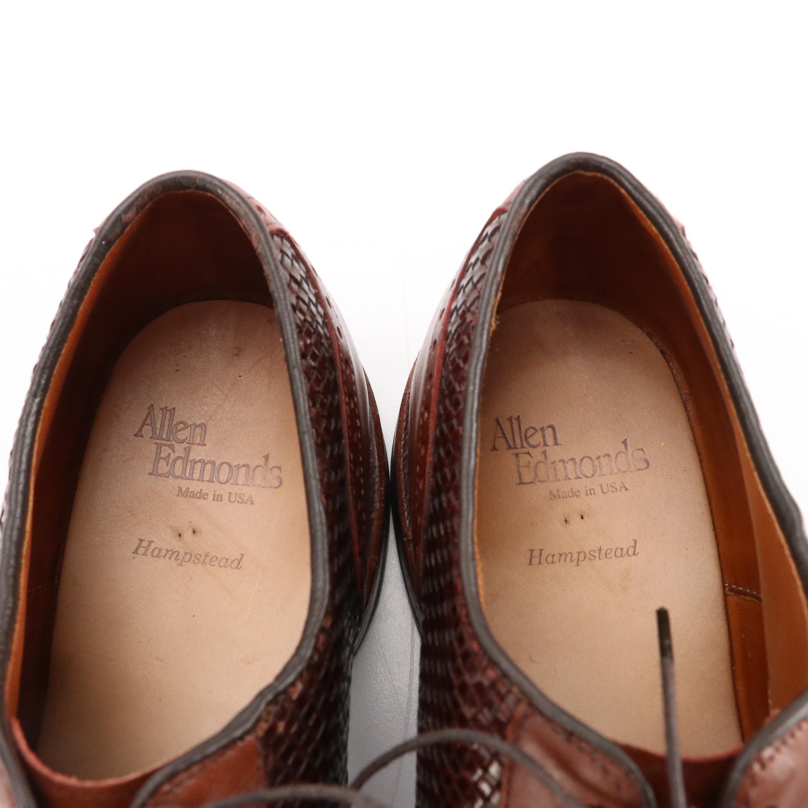 Men's Allen Edmonds Wingtip Oxfords with Other Tassel Loafers and Dress Socks