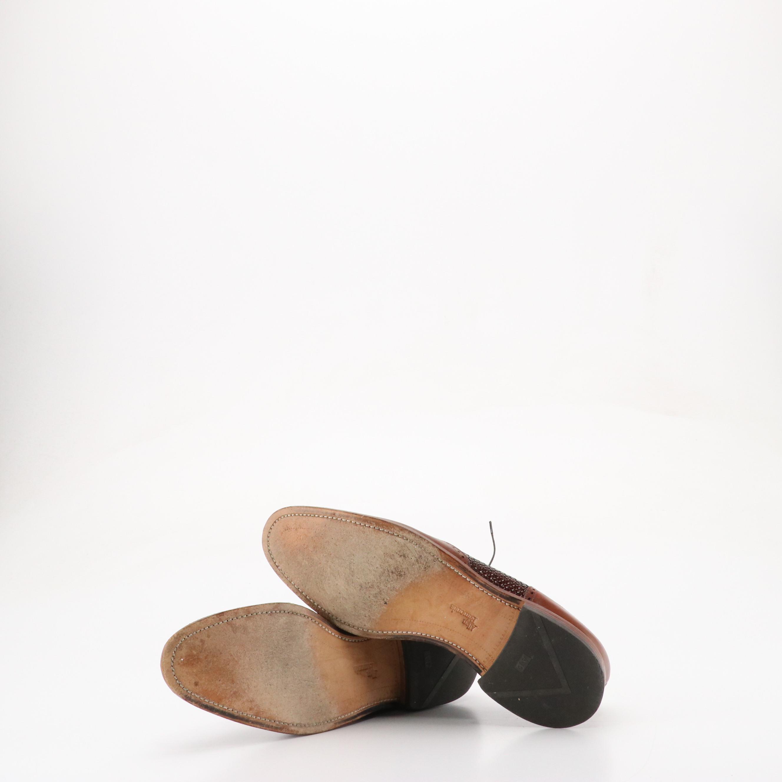 Men's Allen Edmonds Wingtip Oxfords with Other Tassel Loafers and Dress Socks