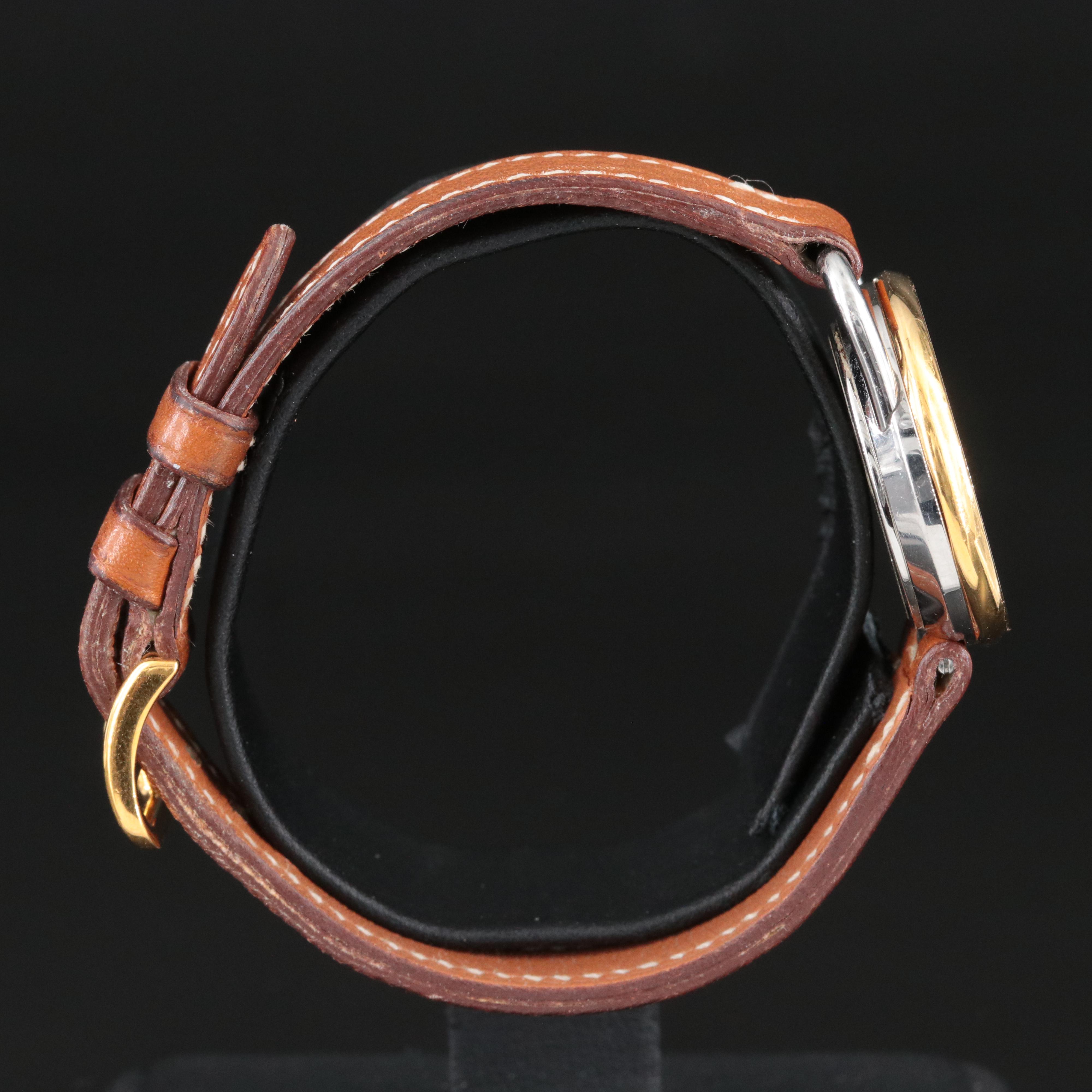 Hermès Arceau Gold-Plated Steel Watch