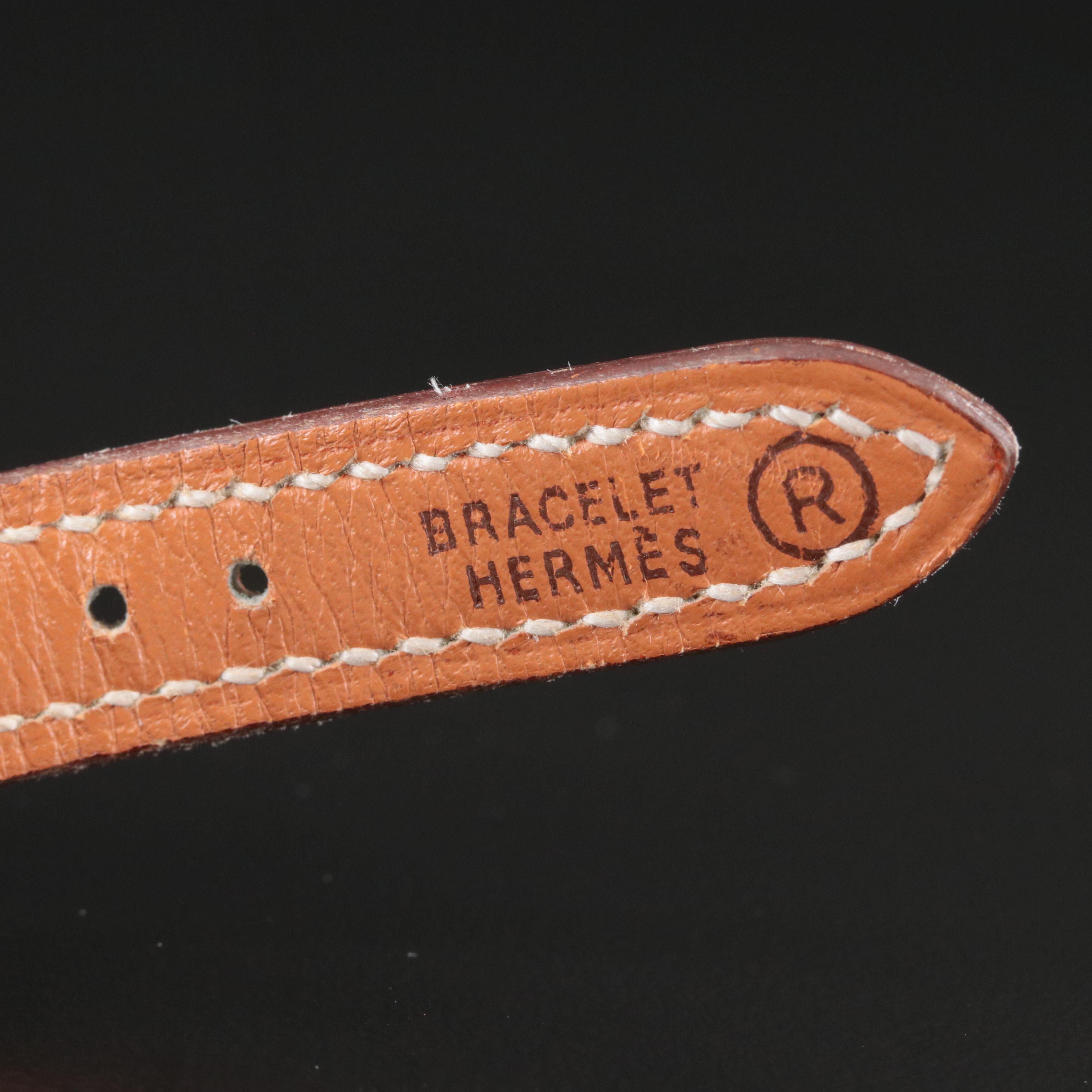 Hermès Arceau Gold-Plated Steel Watch