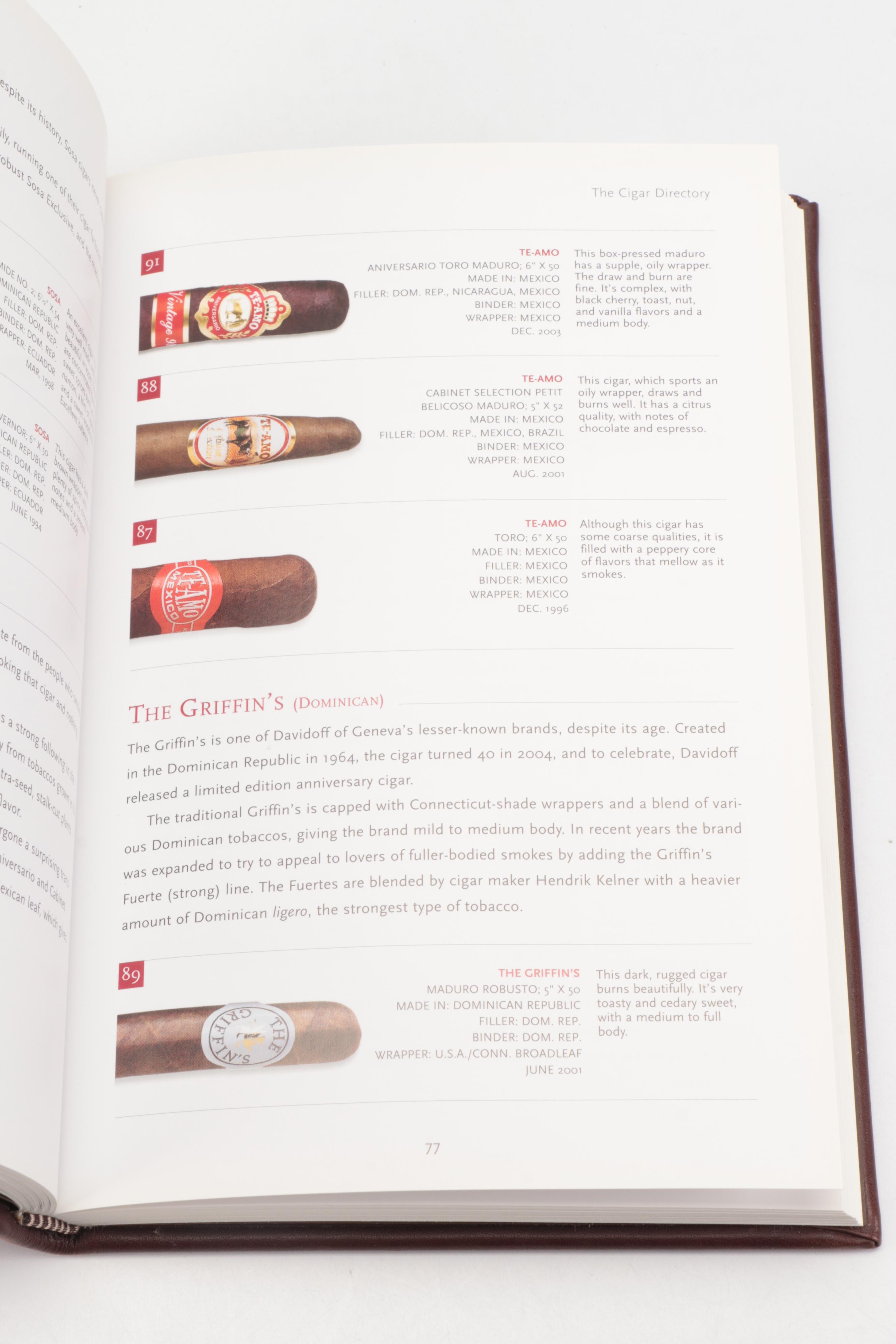 "Cigar Aficionado's Cigar Companion" and Other Nonfiction Books