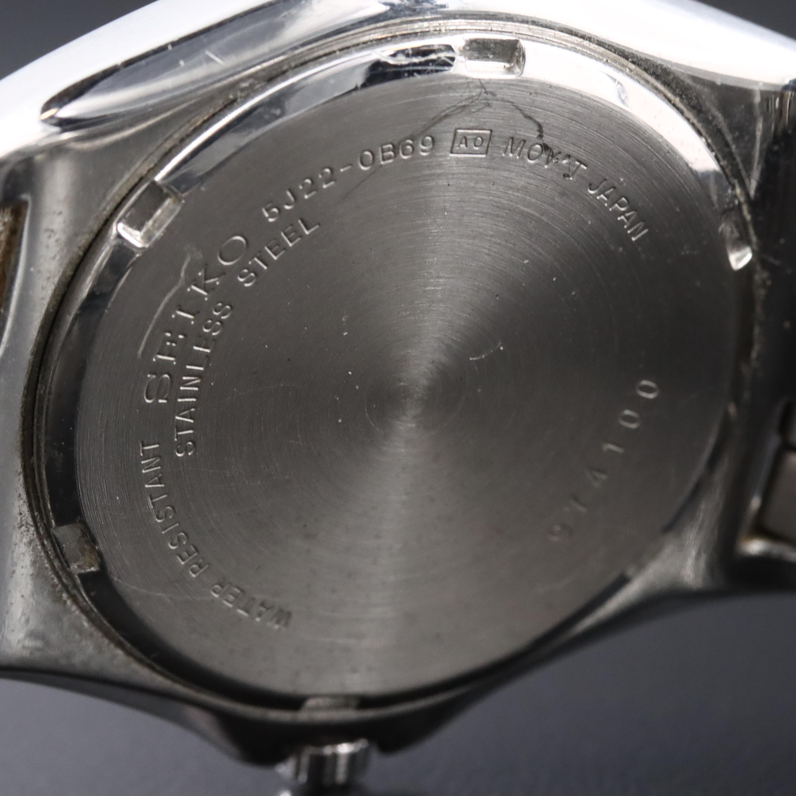 Seiko Kinetic Auto Relay Watch