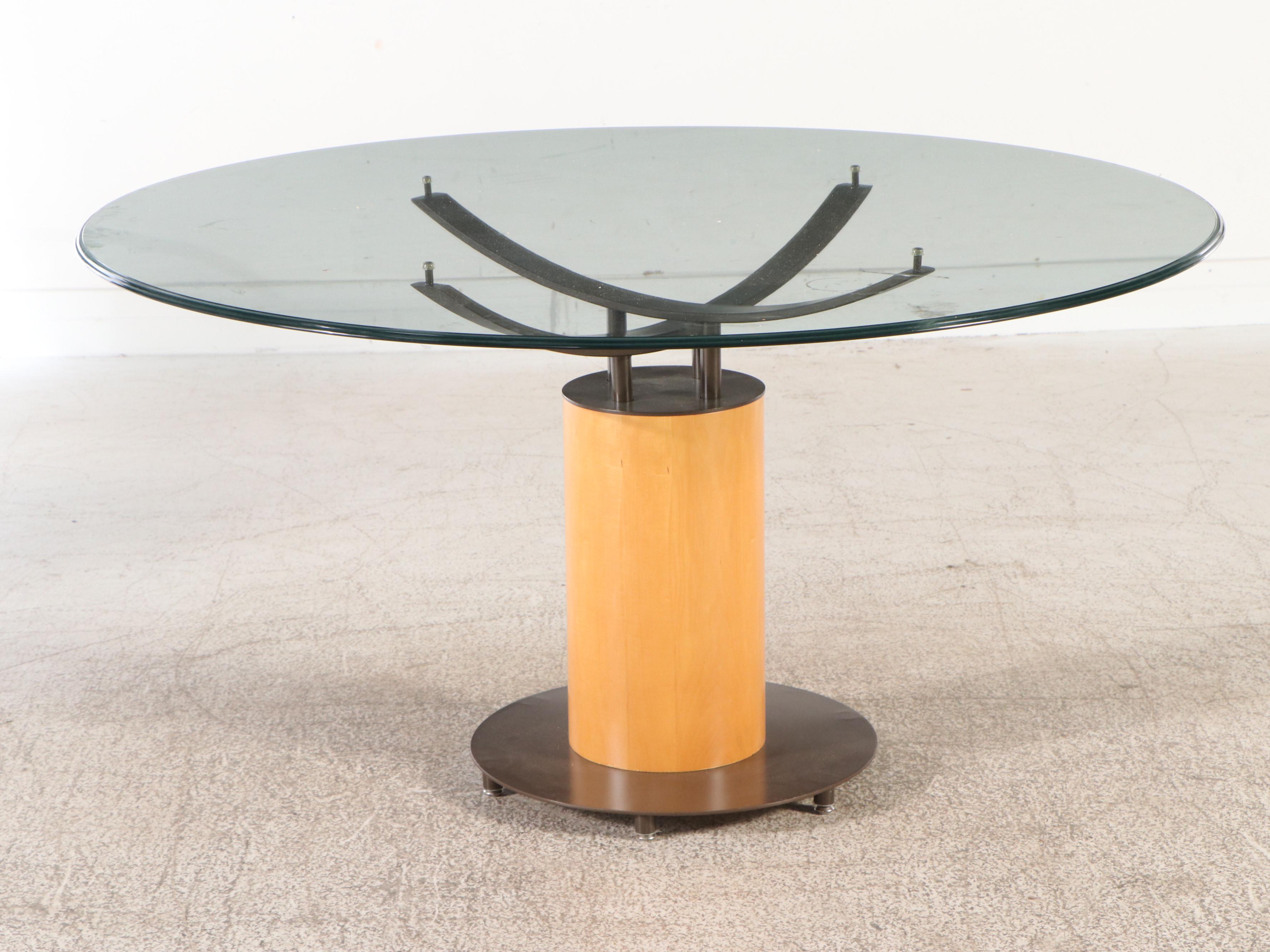 Elite Manufacturing Corp. Postmodernist Six-Piece Dining Set