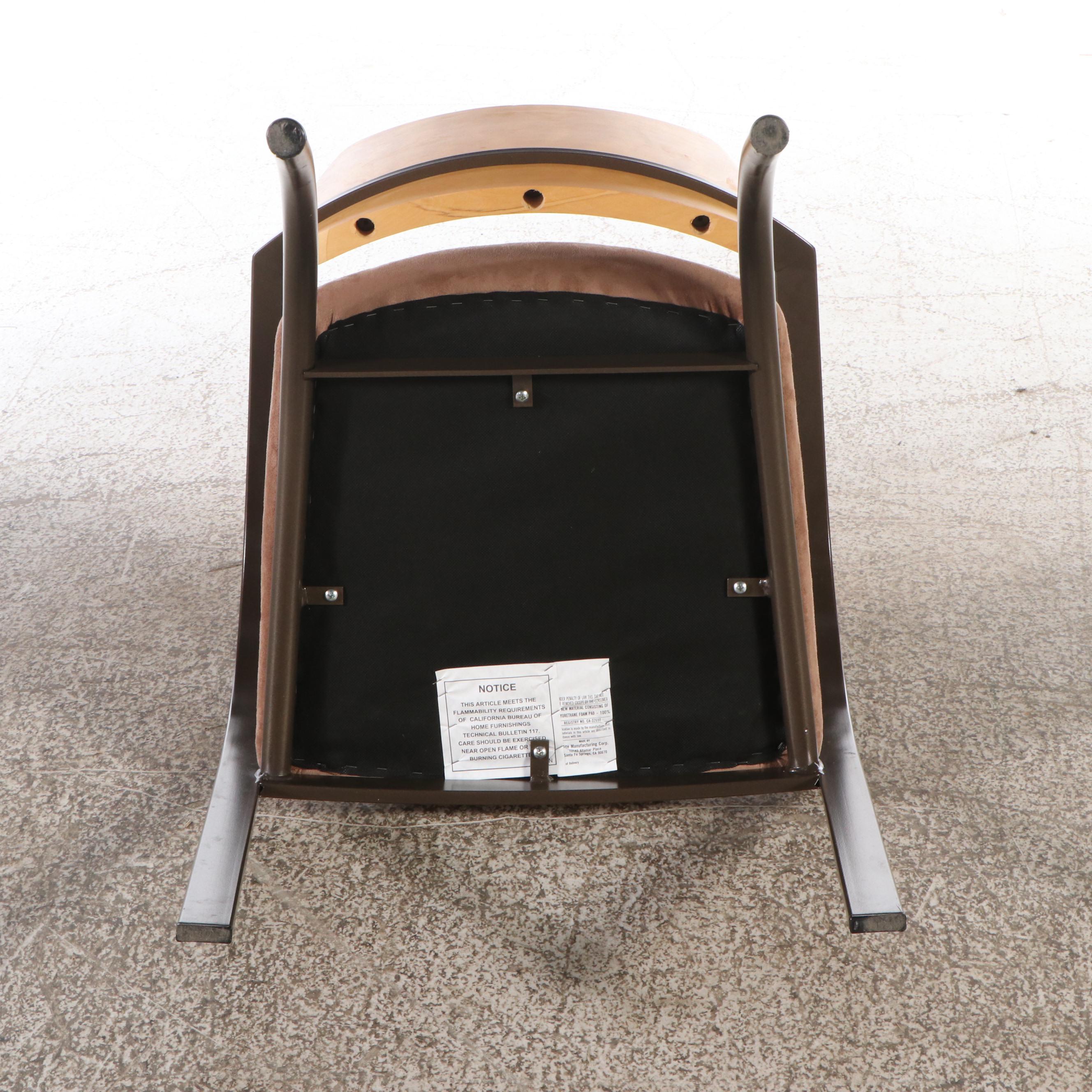 Elite Manufacturing Corp. Postmodernist Six-Piece Dining Set