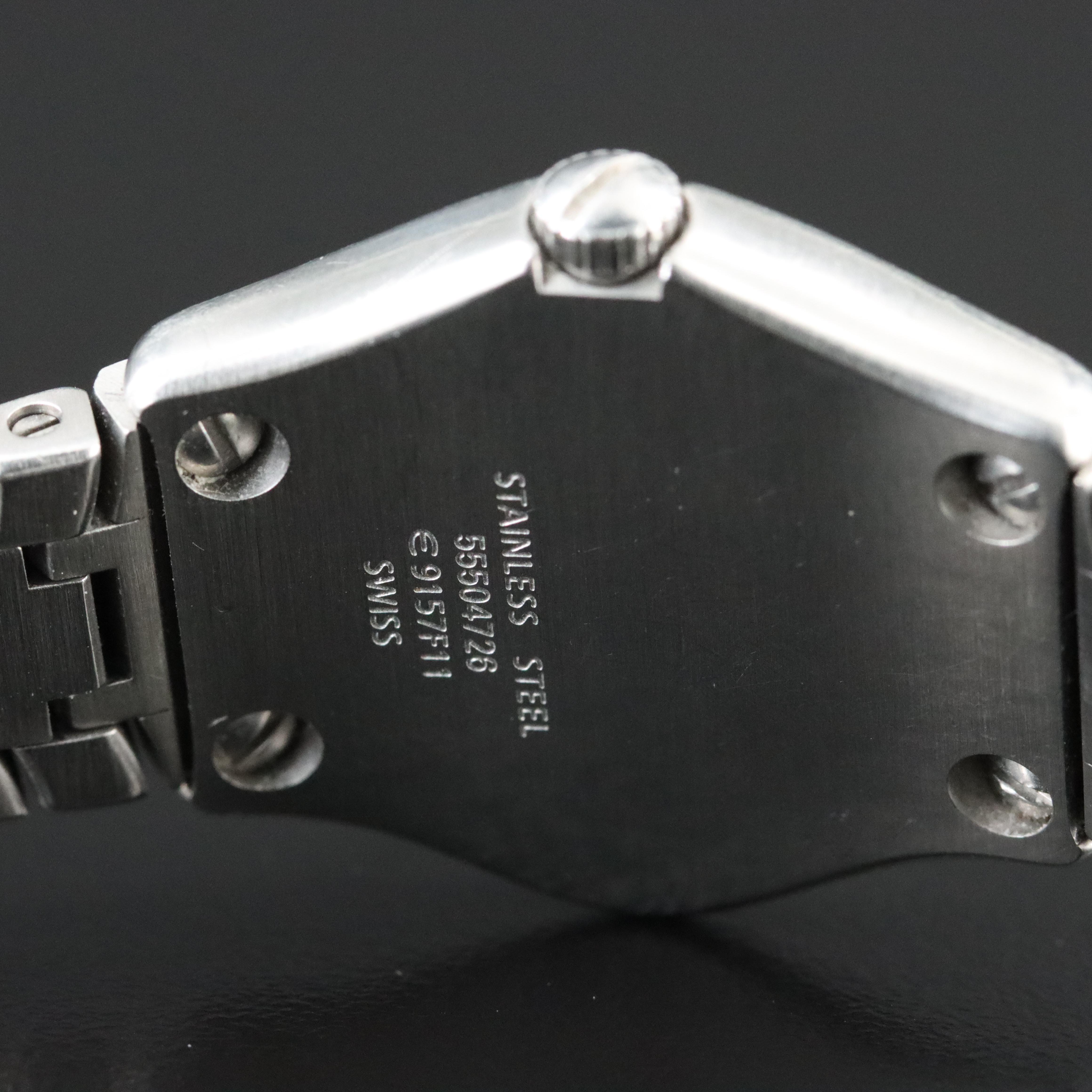 Ebel Mother-of-Pearl Diamond Dial Stainless Steel Model E9157F11 Watch