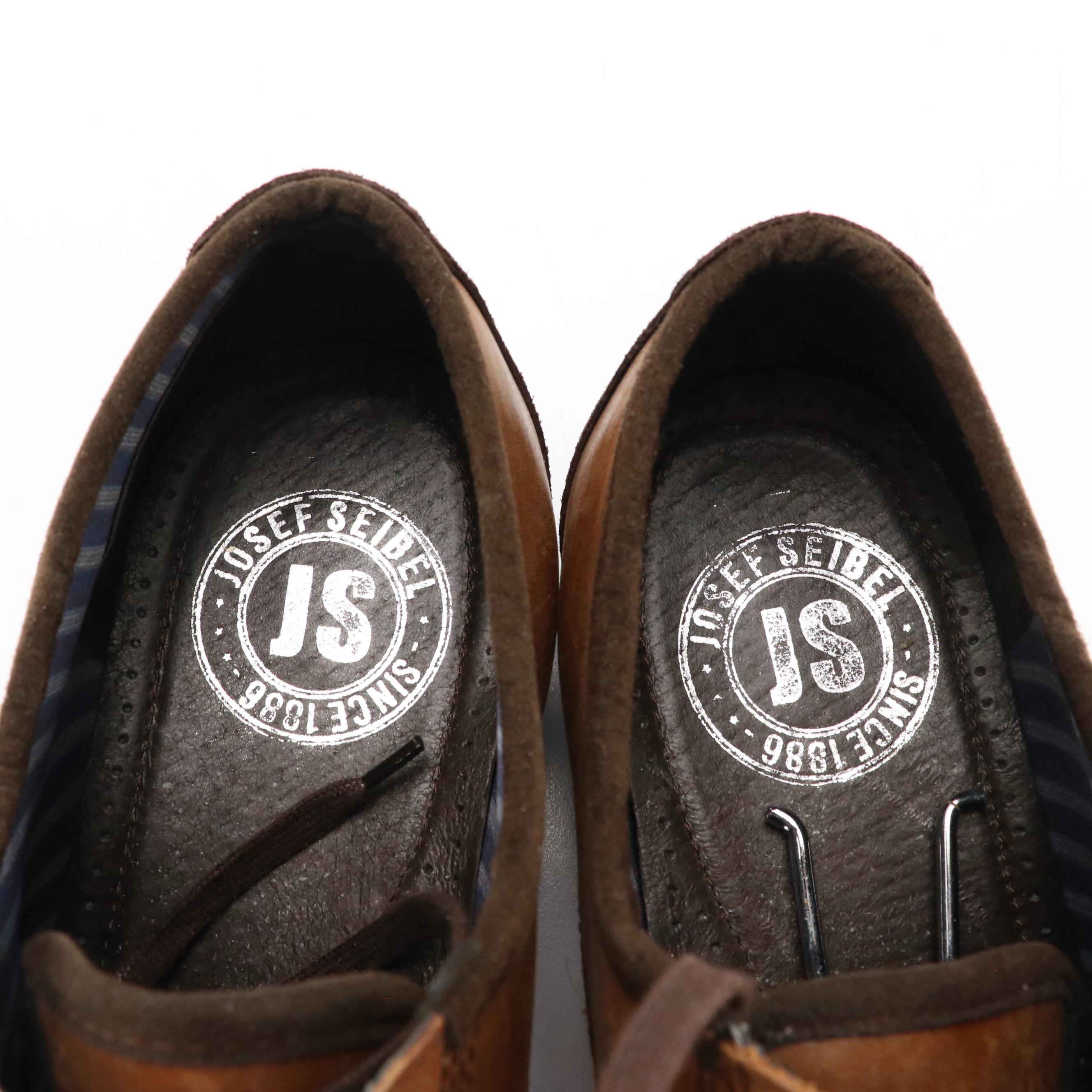 Men's Josef Seibel Derby Shoes with Other Loafers and Socks