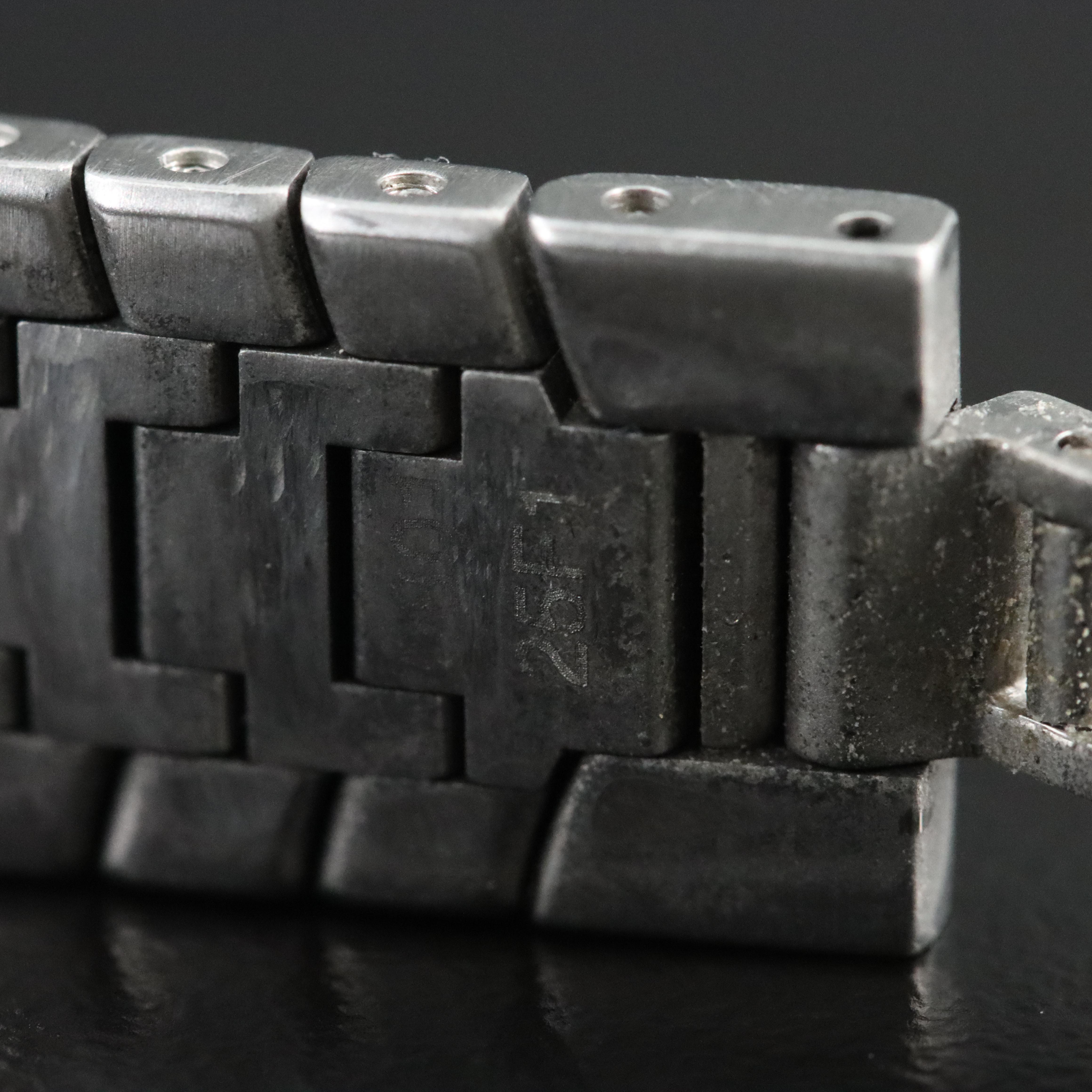 Ebel Mother-of-Pearl Diamond Dial Stainless Steel Model E9157F11 Watch