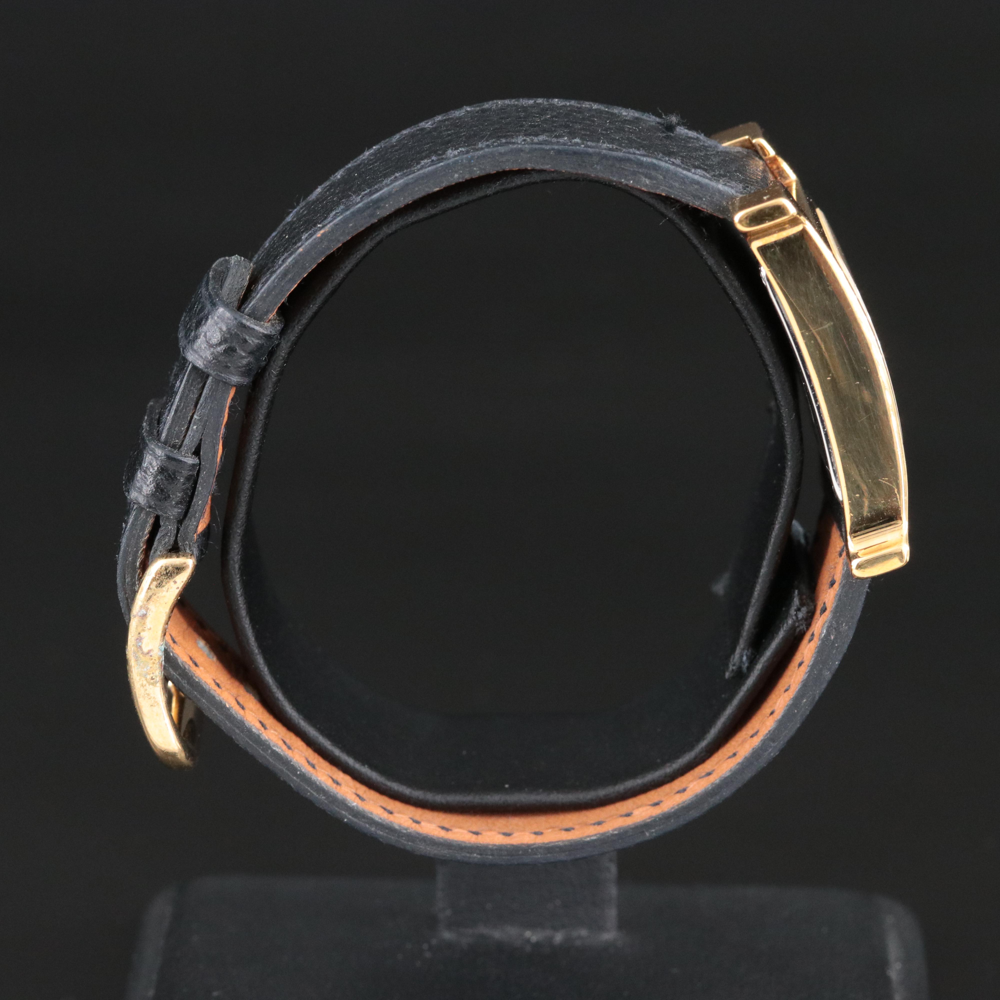 Hermès Heure H Gold-Plated Watch