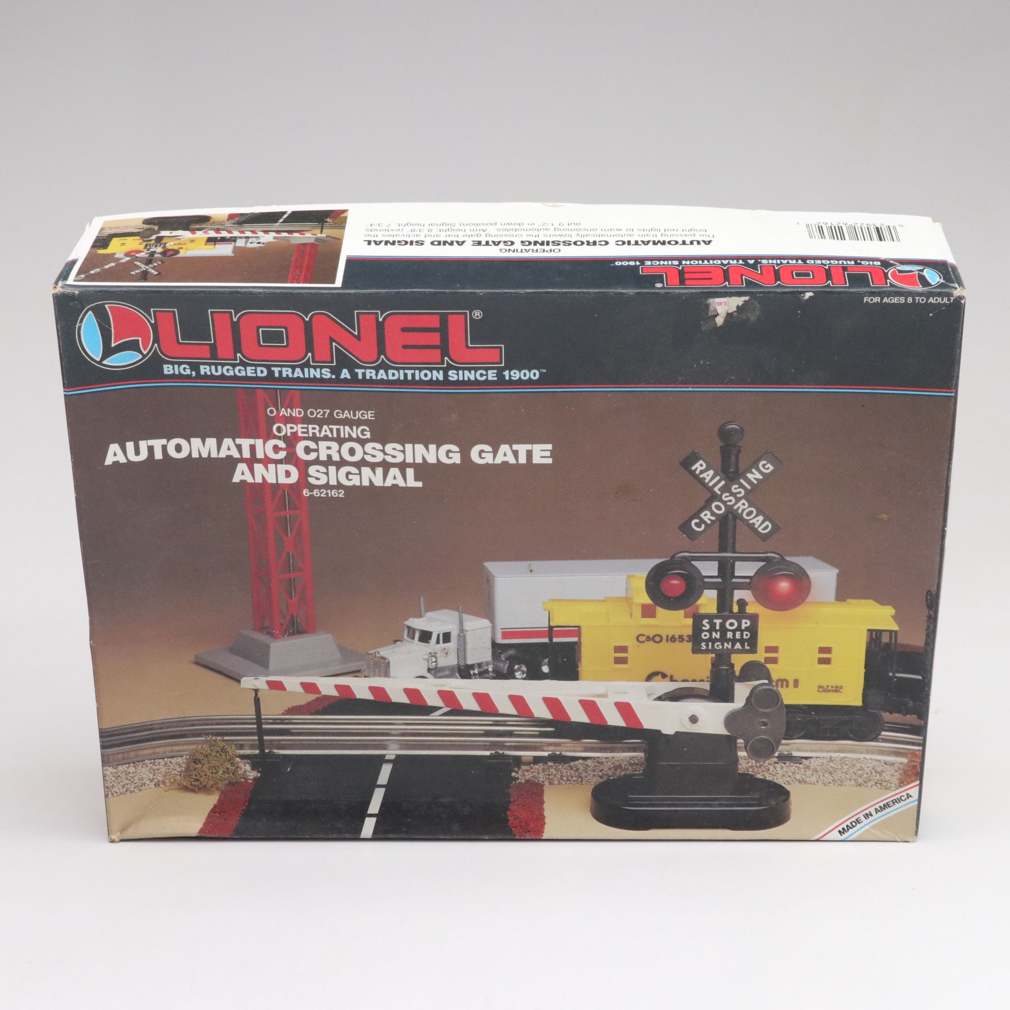 Lionel O Gauge Boxcar, Control Switches, Crossing Gate & More