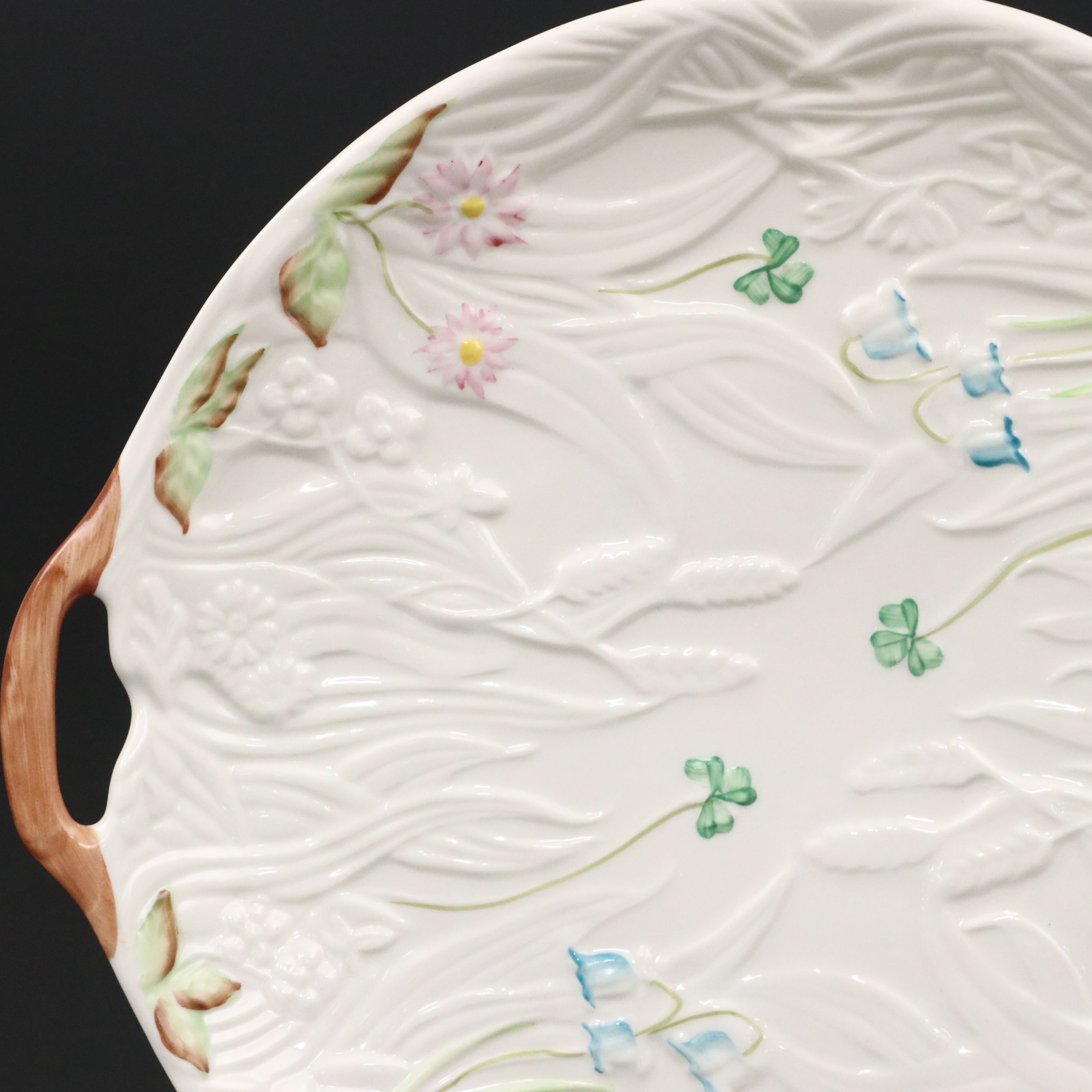 Belleek Limited Edition "Bountiful Garden" Porcelain Tray