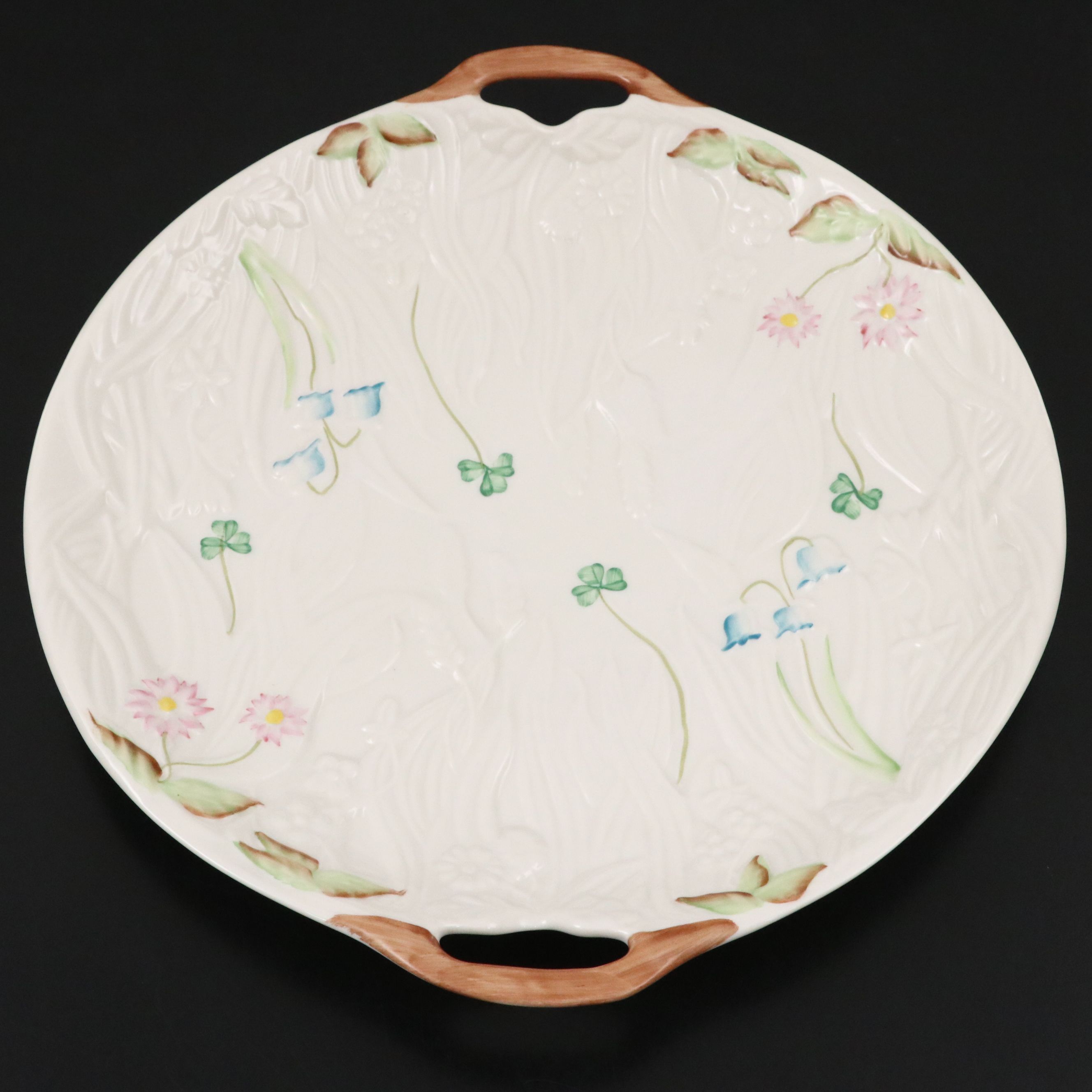 Belleek Limited Edition "Bountiful Garden" Porcelain Tray