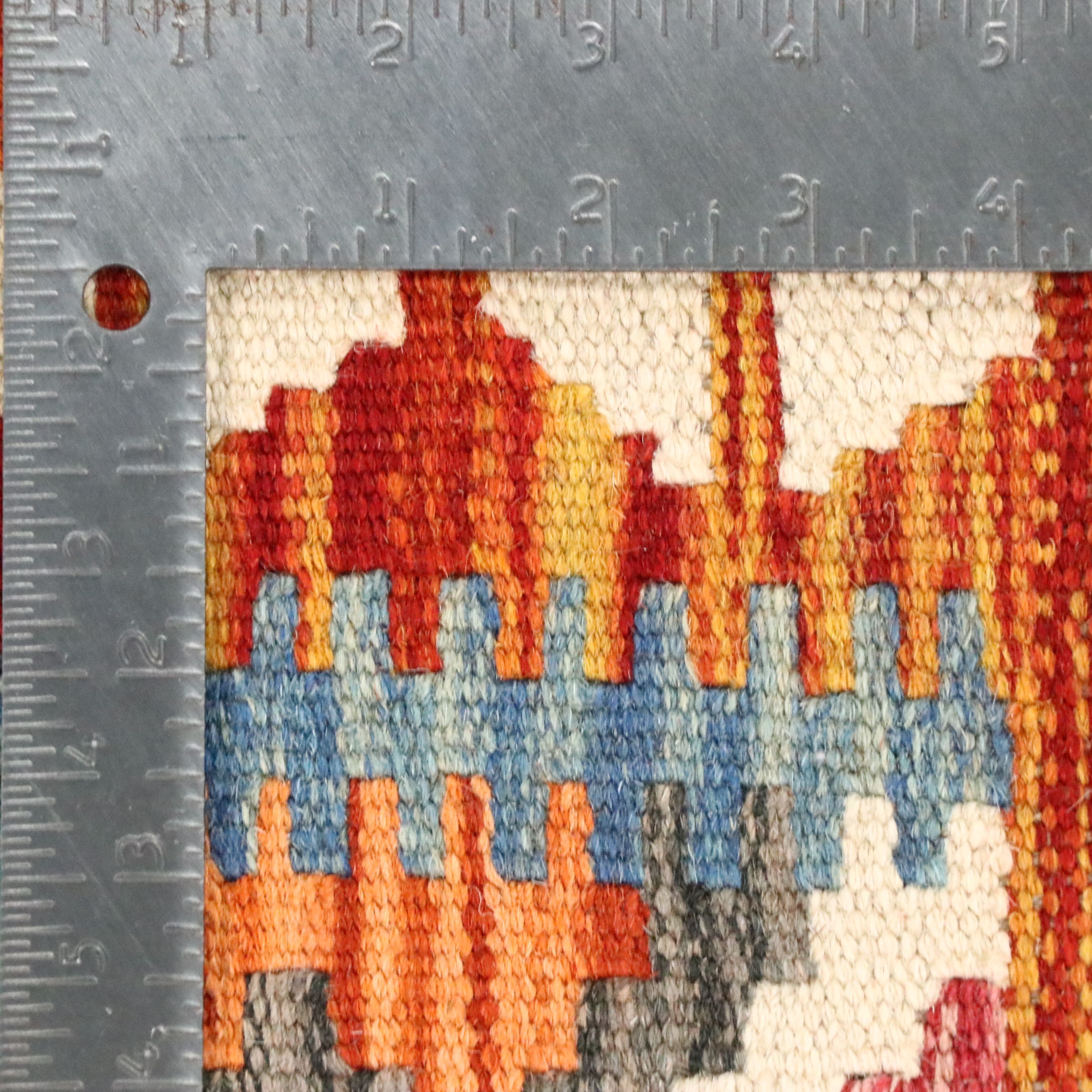 5'10 x 8'5 Handwoven Pakistani Kilim Area Rug