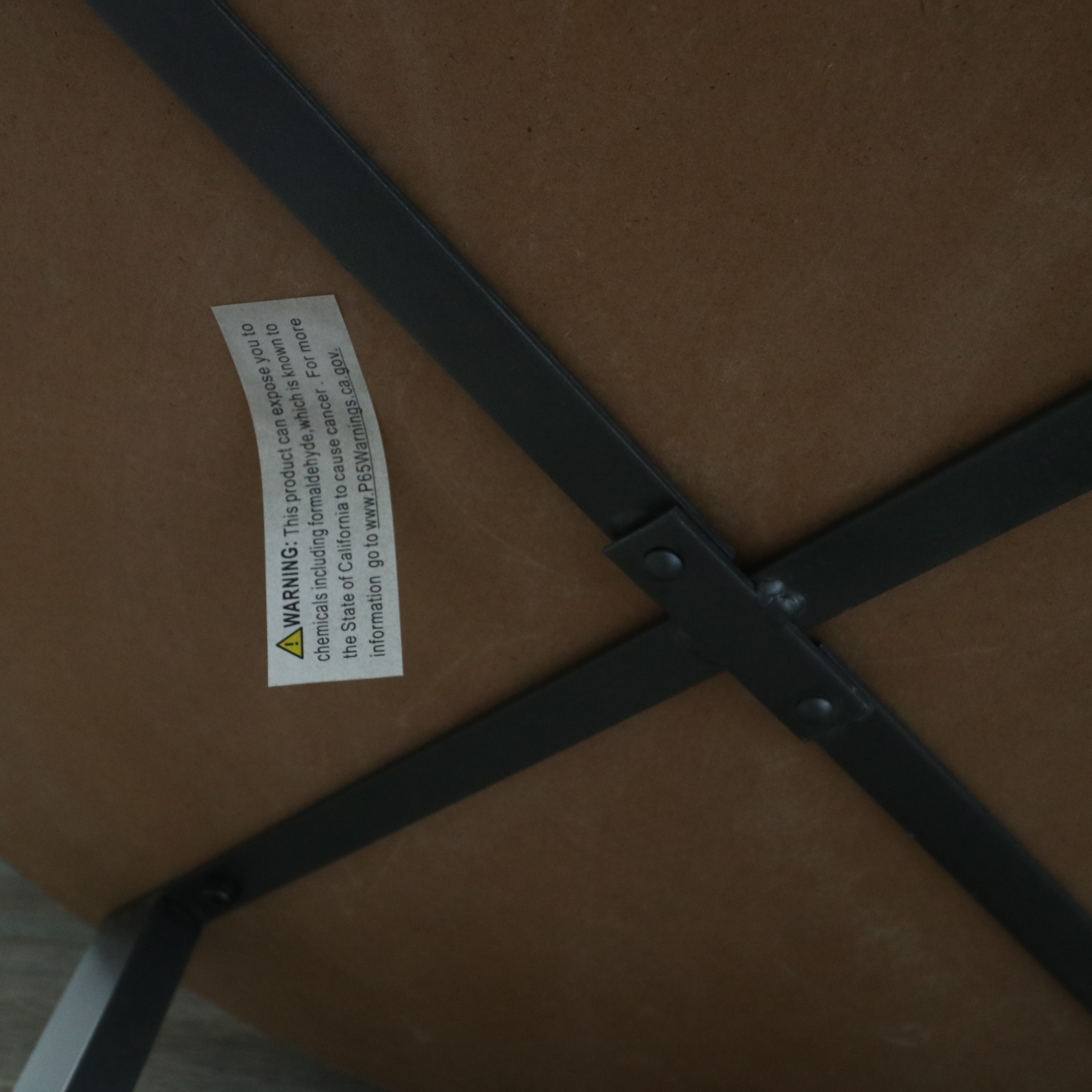 Mercana "Stamford" Metal Frame Upholstered Lounge Chairs and Accent Table