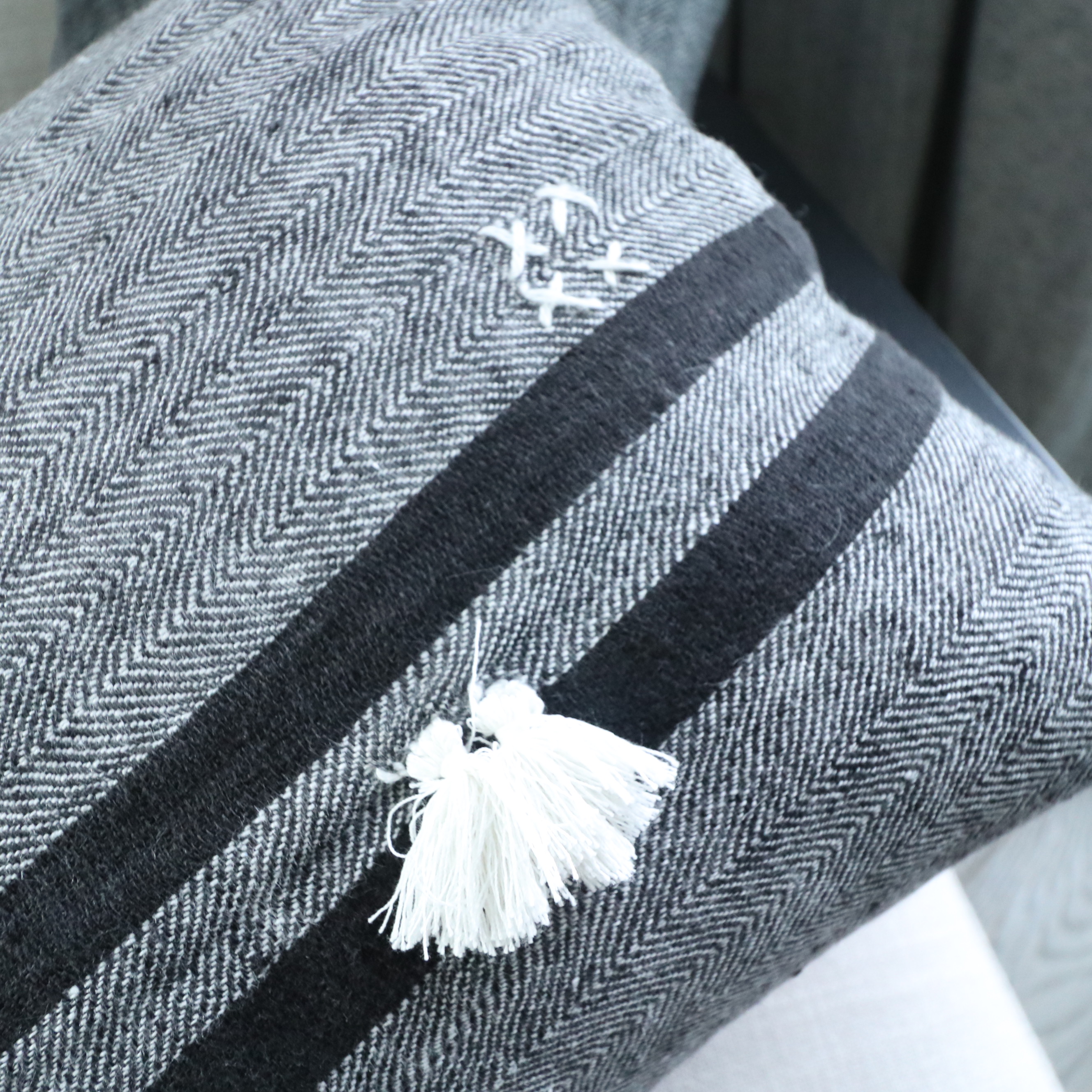 Mercana "Stamford" Metal Frame Upholstered Lounge Chairs and Accent Table