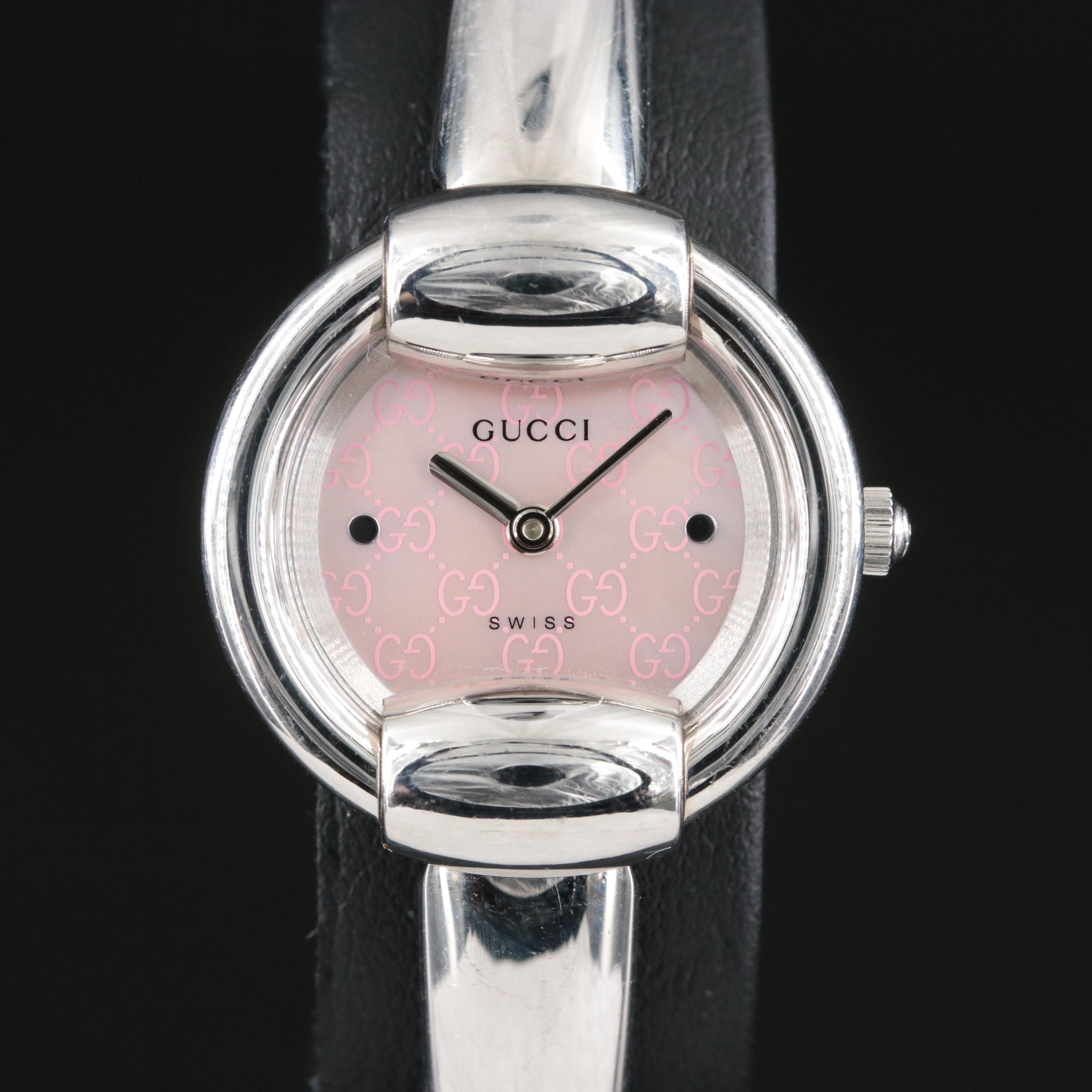 Gucci 1400L Mother-of-Pearl Watch