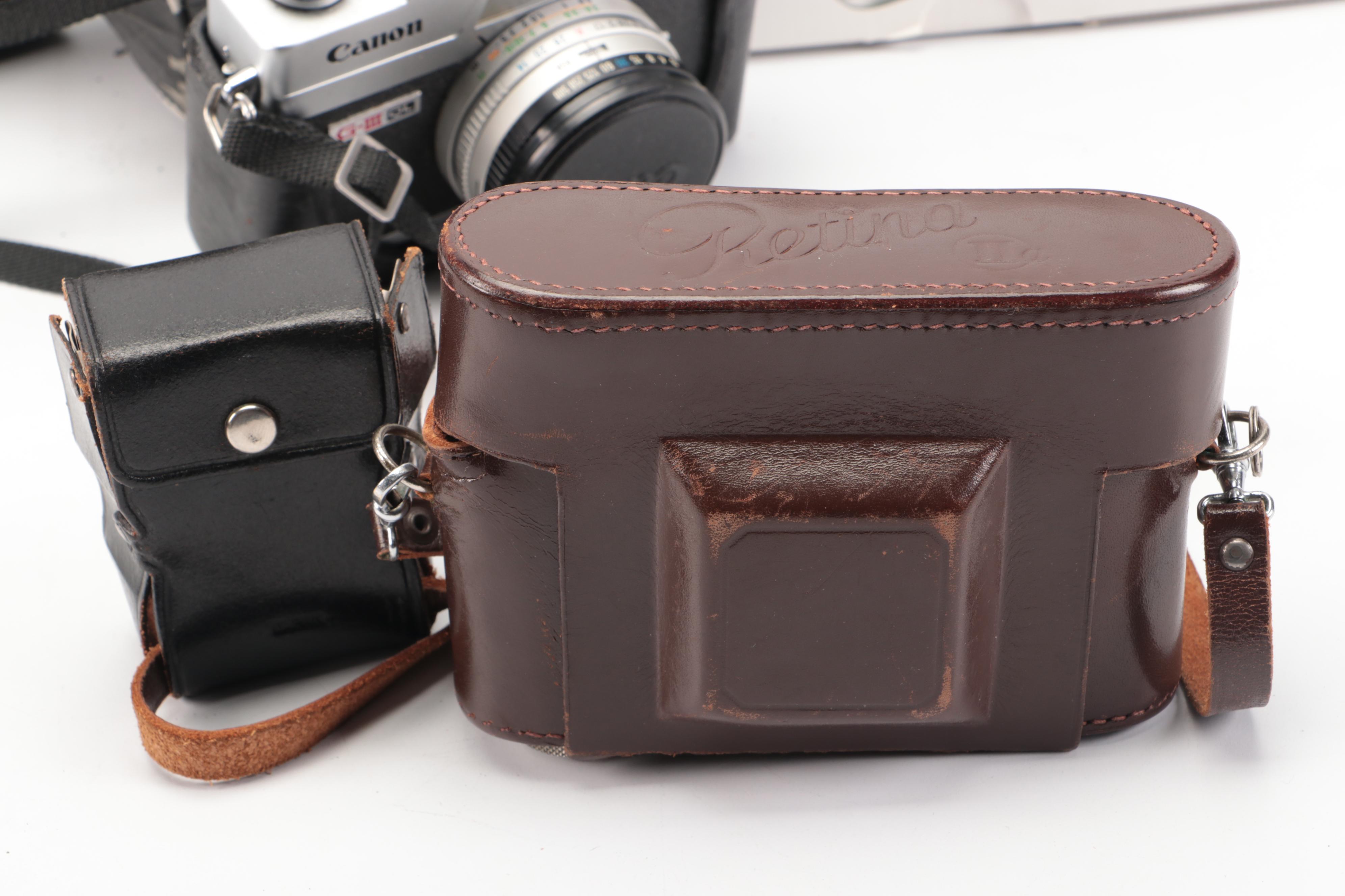 Polaroid 600 Land Camera, Kodak Retina, and More Cameras and Accessories