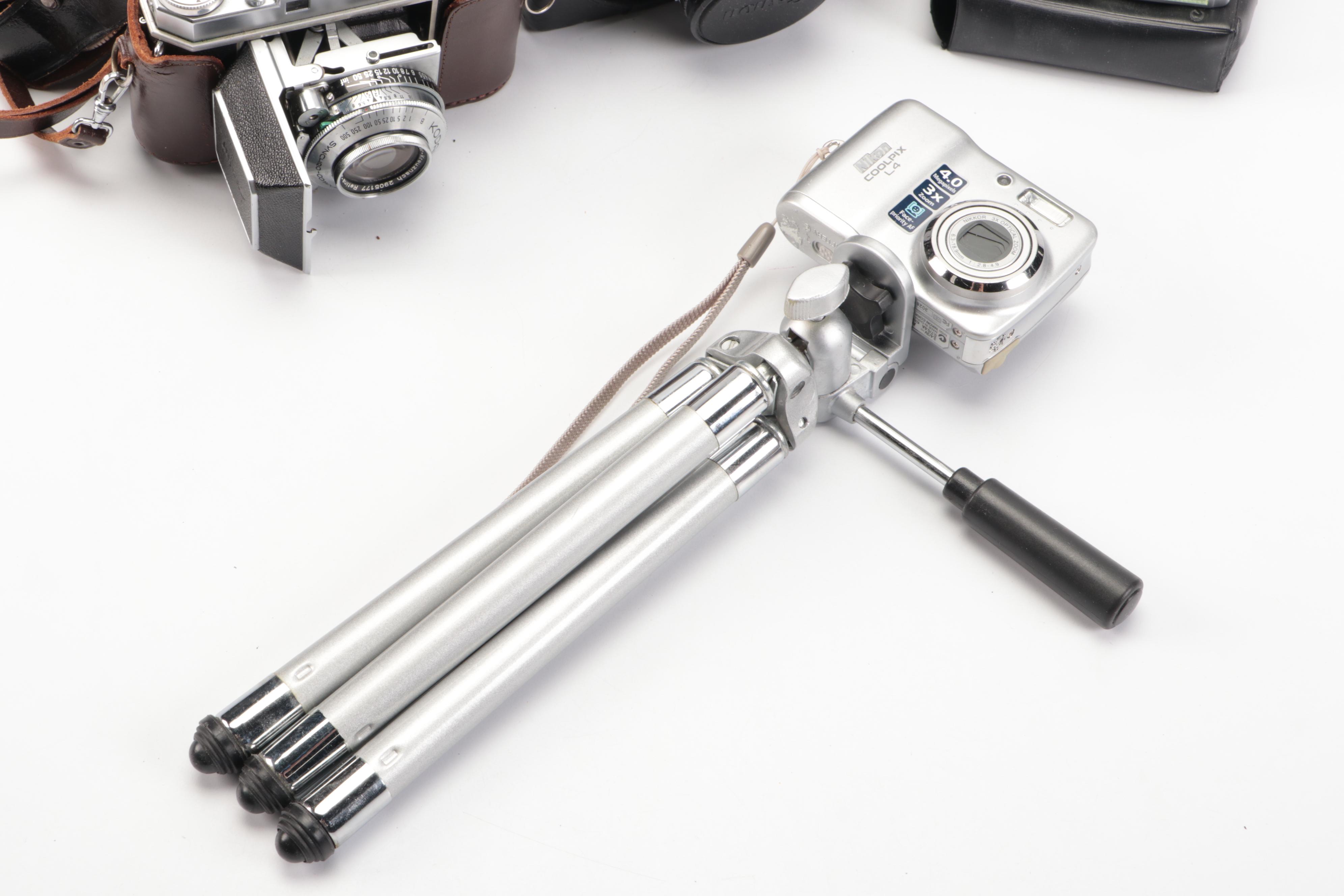 Polaroid 600 Land Camera, Kodak Retina, and More Cameras and Accessories