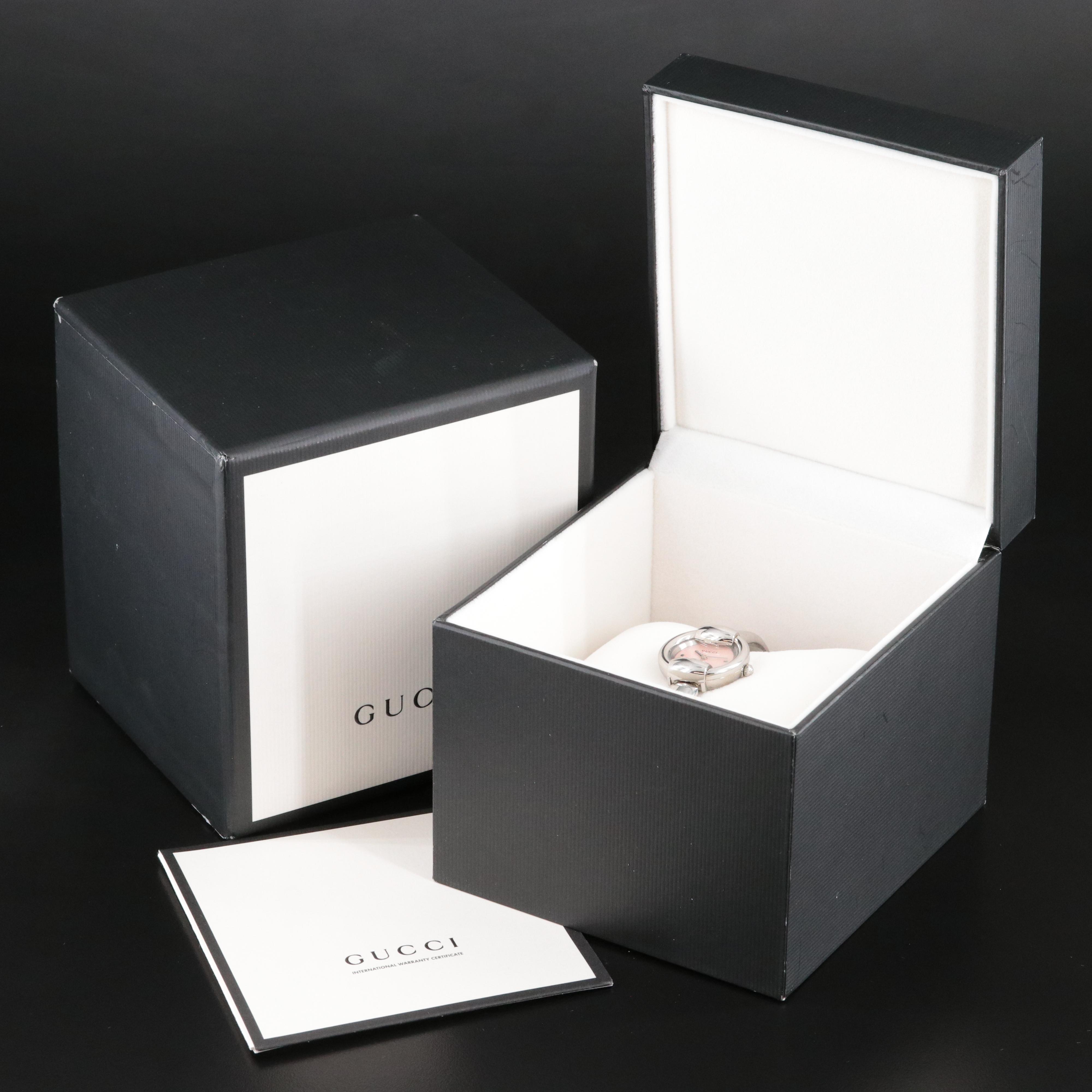 Gucci 1400L Mother-of-Pearl Watch