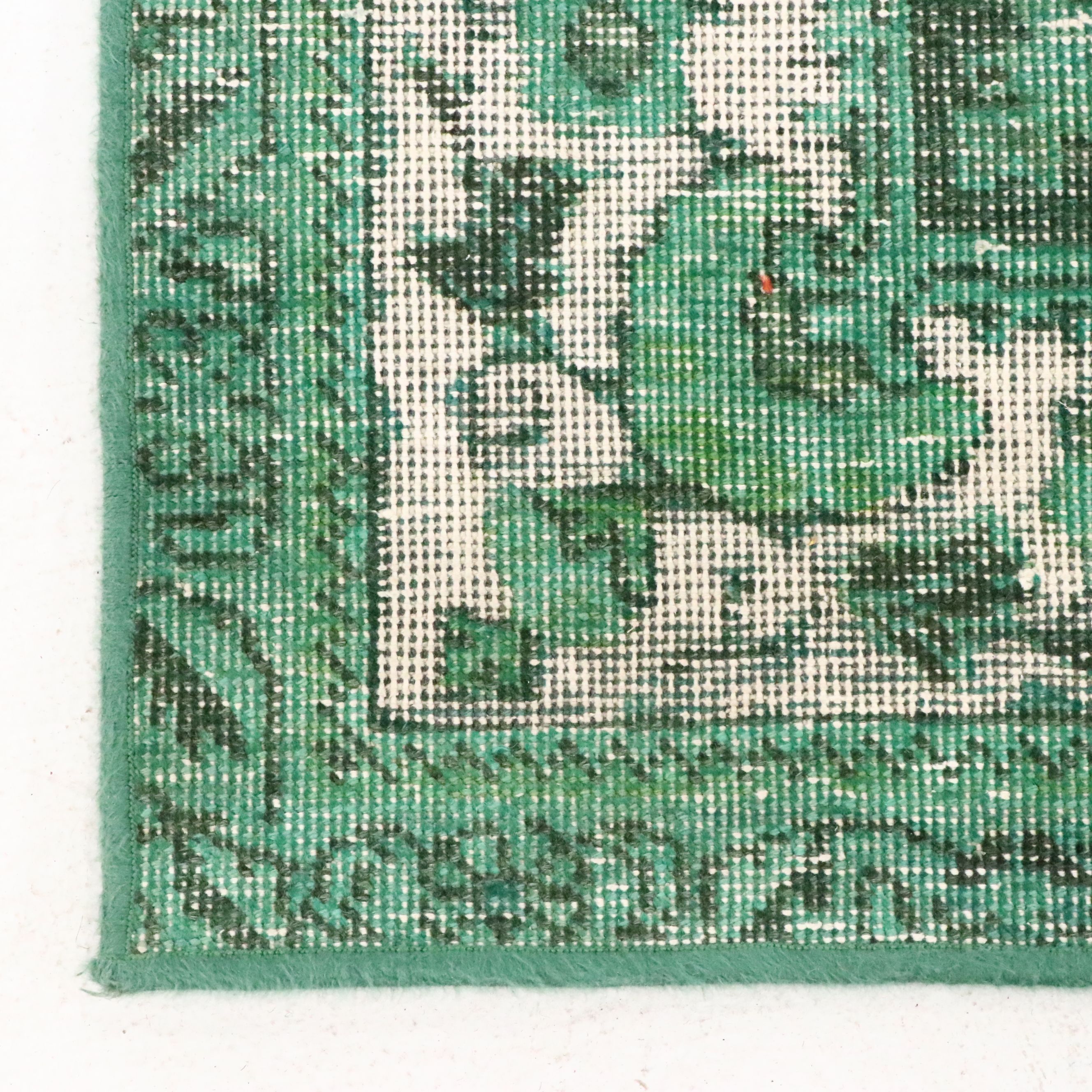 7'1 x 10'2 Hand-Knotted Persian Style Shaved Area Rug