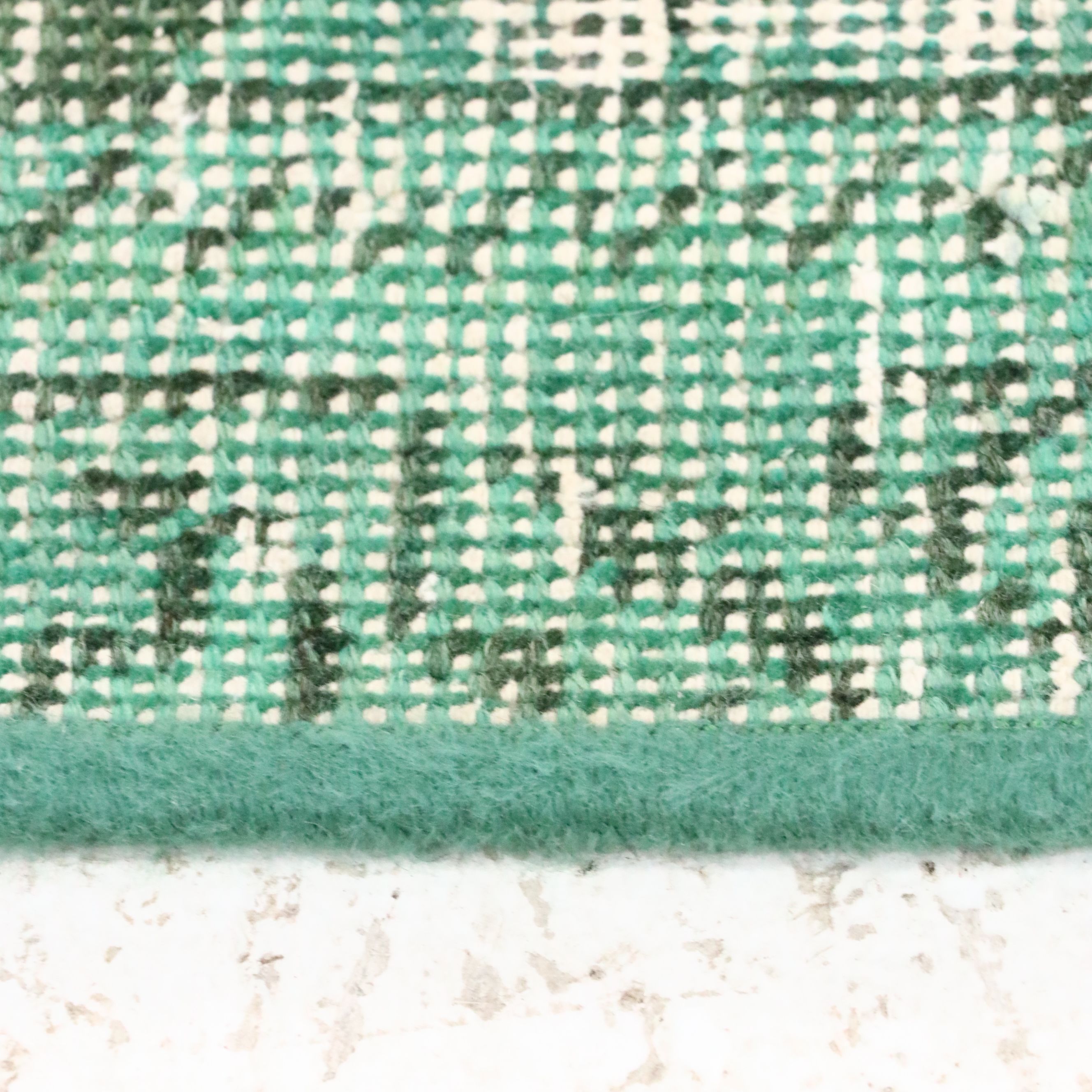 7'1 x 10'2 Hand-Knotted Persian Style Shaved Area Rug