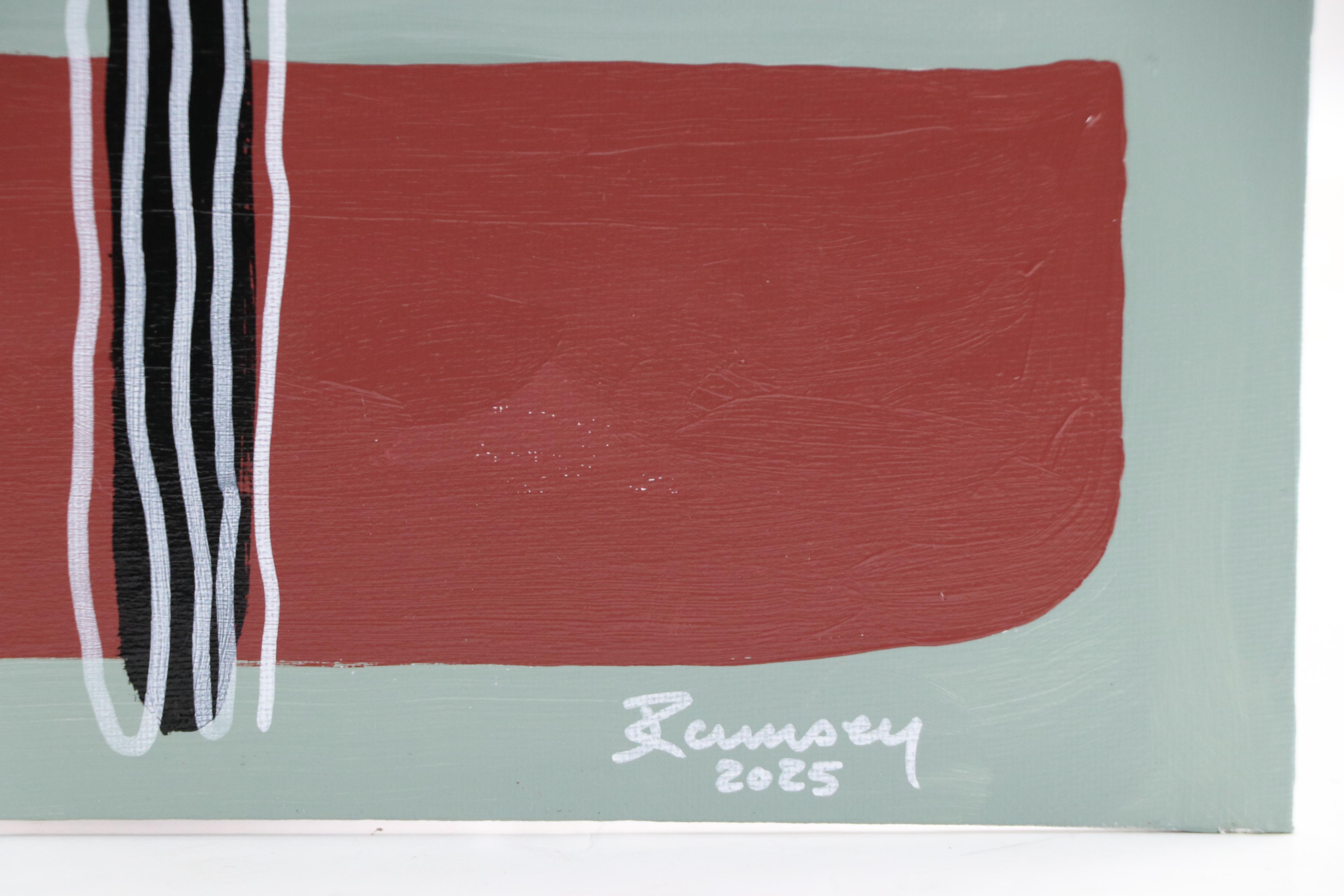 Joshua Ramsey Western Landscape Acrylic Painting "Joshua Tree Moon Rise," 2025