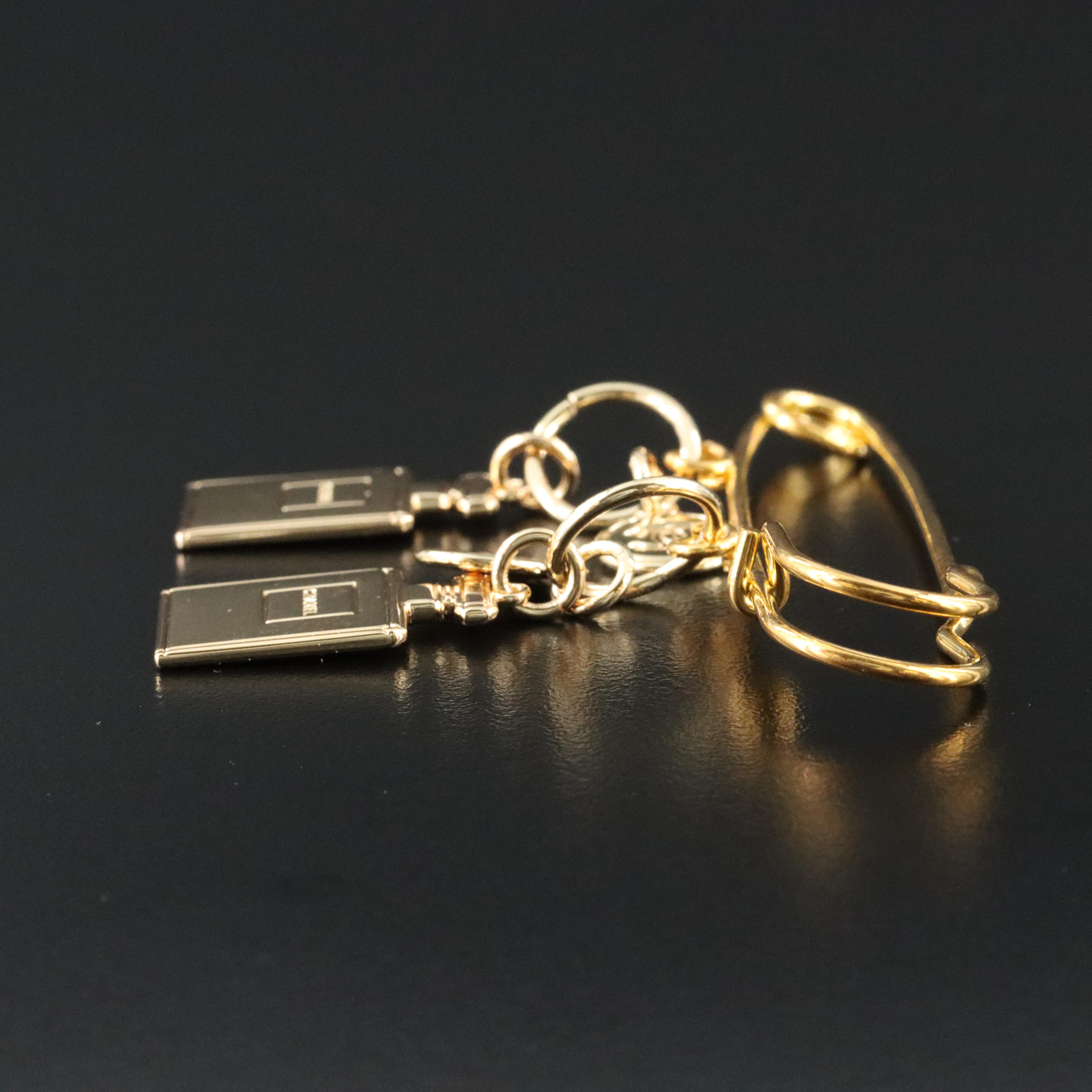 Chanel CC Perfume Bottle Safety Pin Brooch