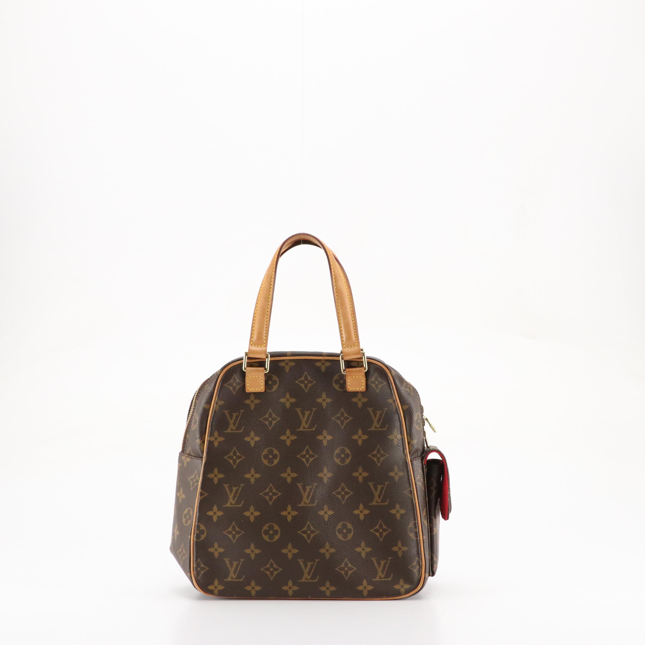 Louis Vuitton Excentri-Cité Handbag in Monogram Canvas and Vachetta Leather