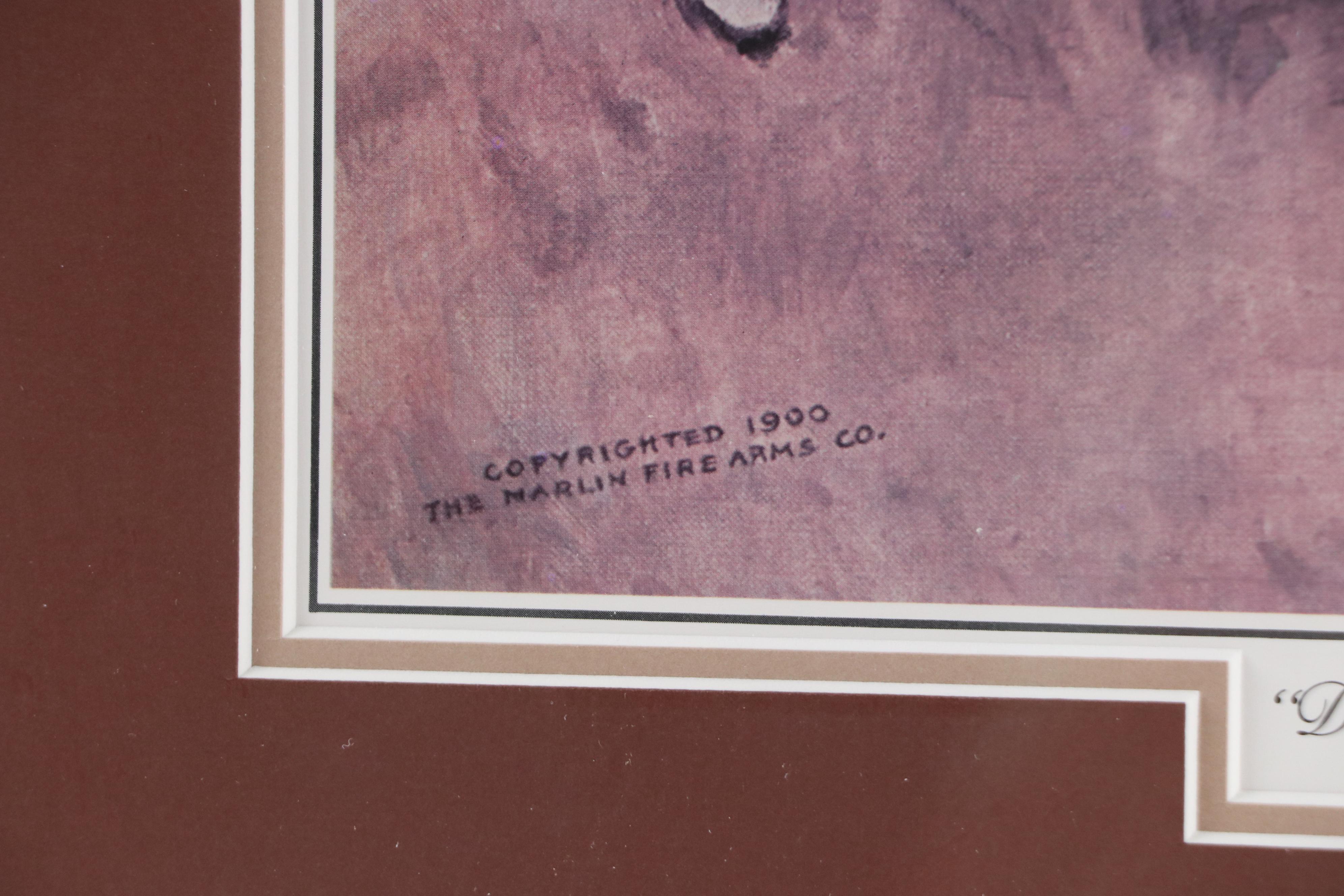 Offset Lithograph After Frederic Remington "Danger Ahead"