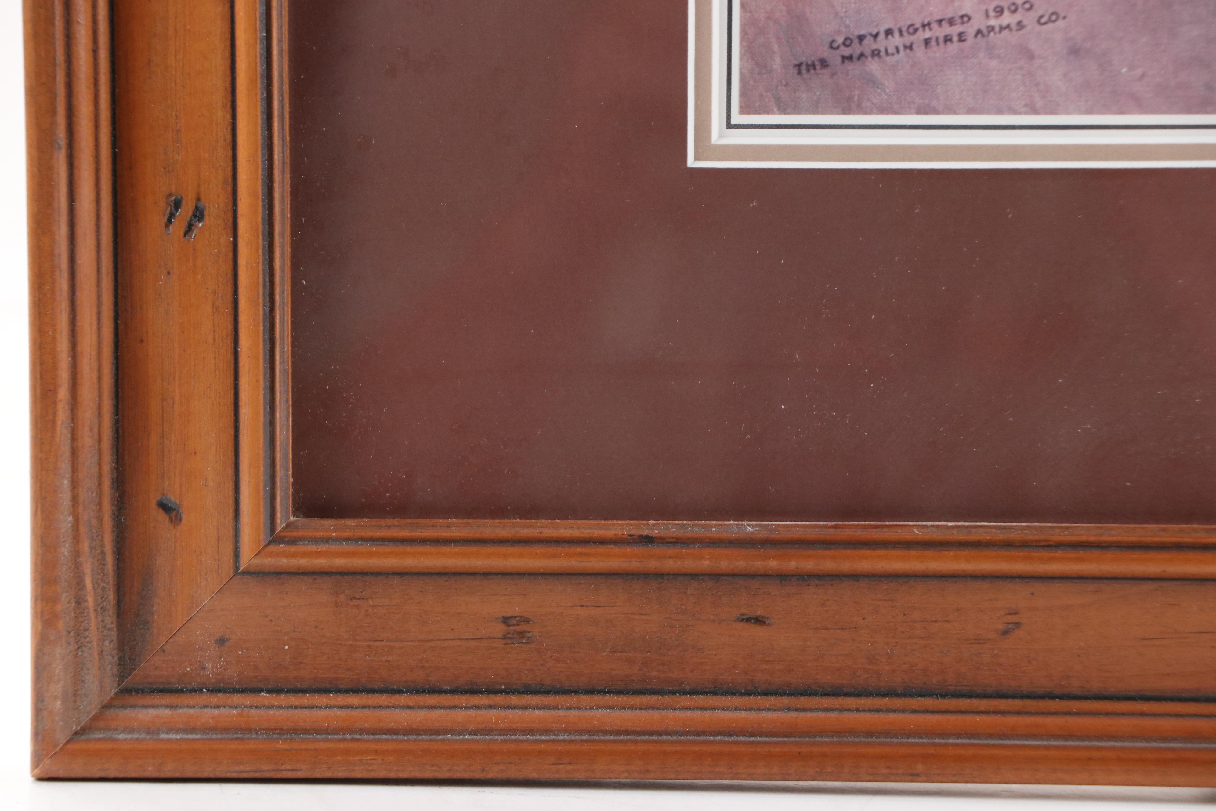 Offset Lithograph After Frederic Remington "Danger Ahead"