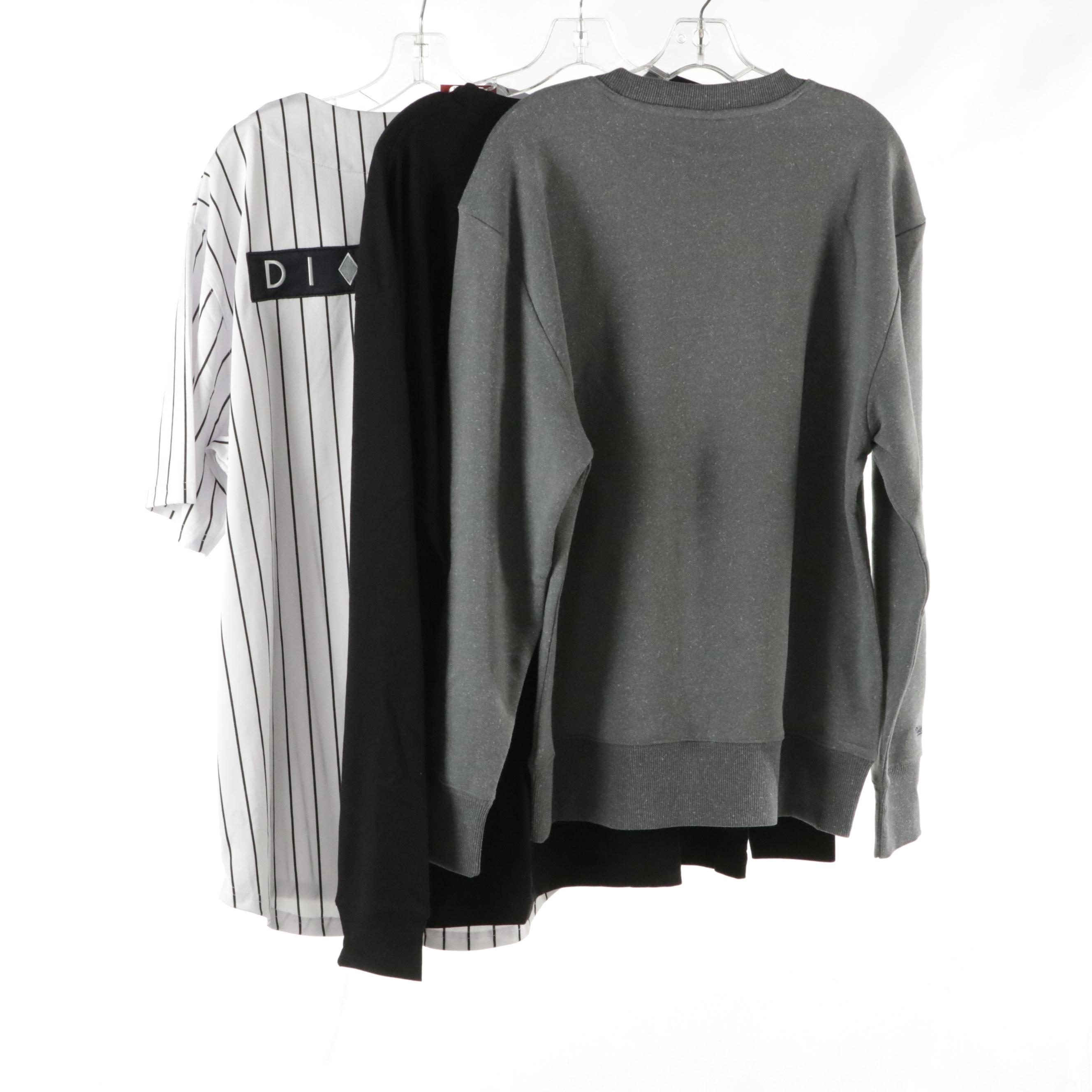 Men's Diamond Jersey, Mitchel & Ness Boston and St. Louis Sweatshirt & Top