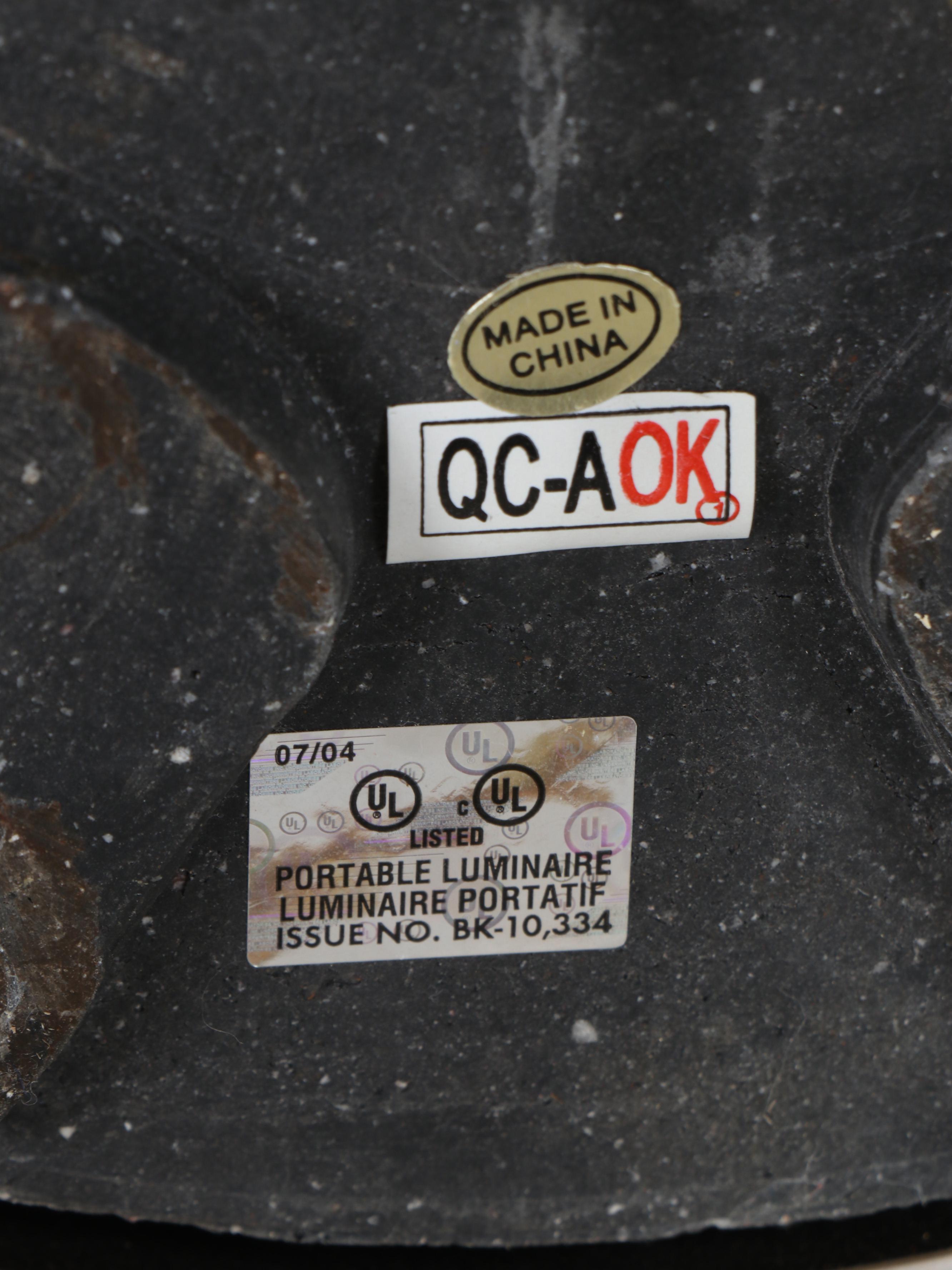 Brass Finish Metal Reading Floor Lamp, 2004