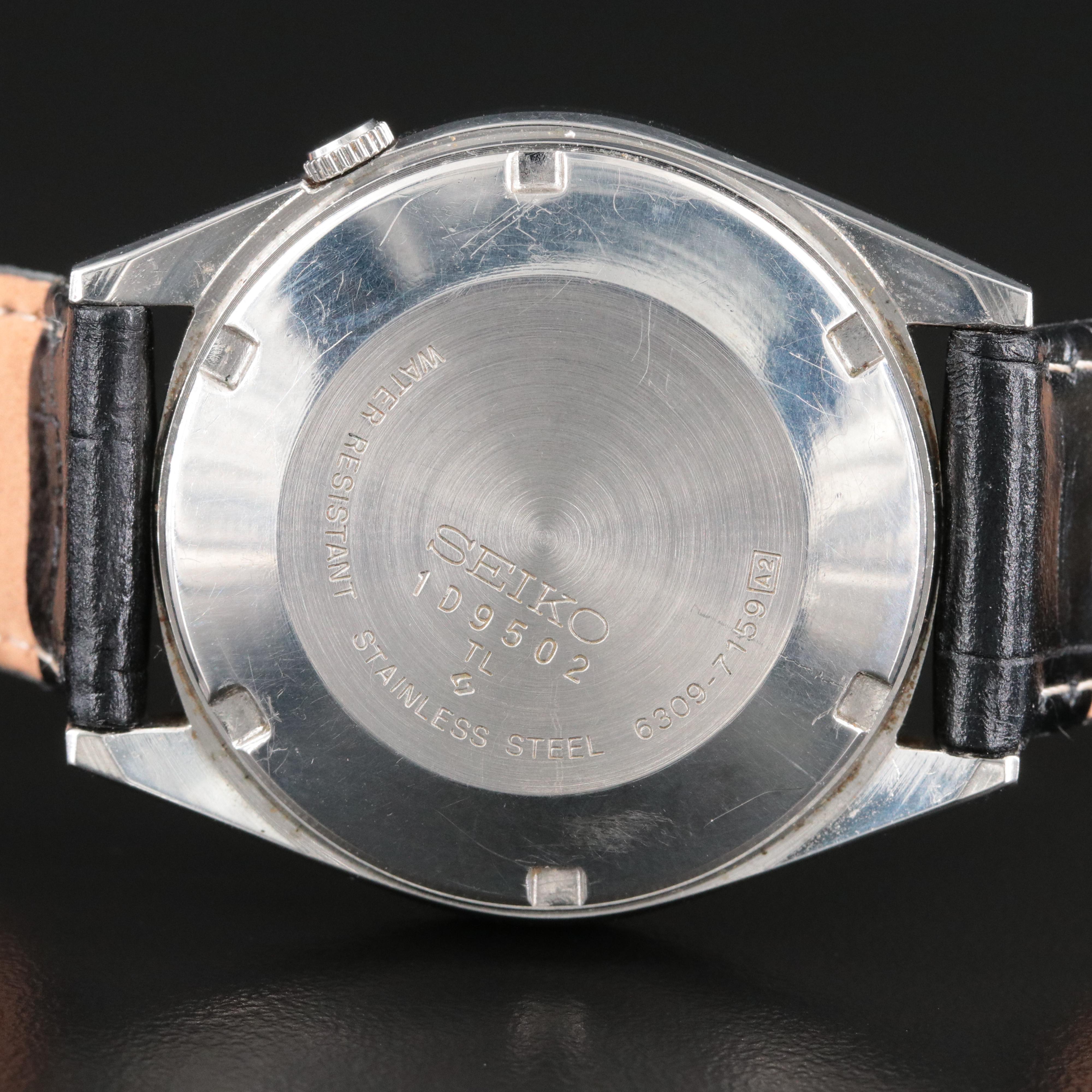 Seiko 5 Automatic Day-Date Stainless Steel Model 6309 Watch