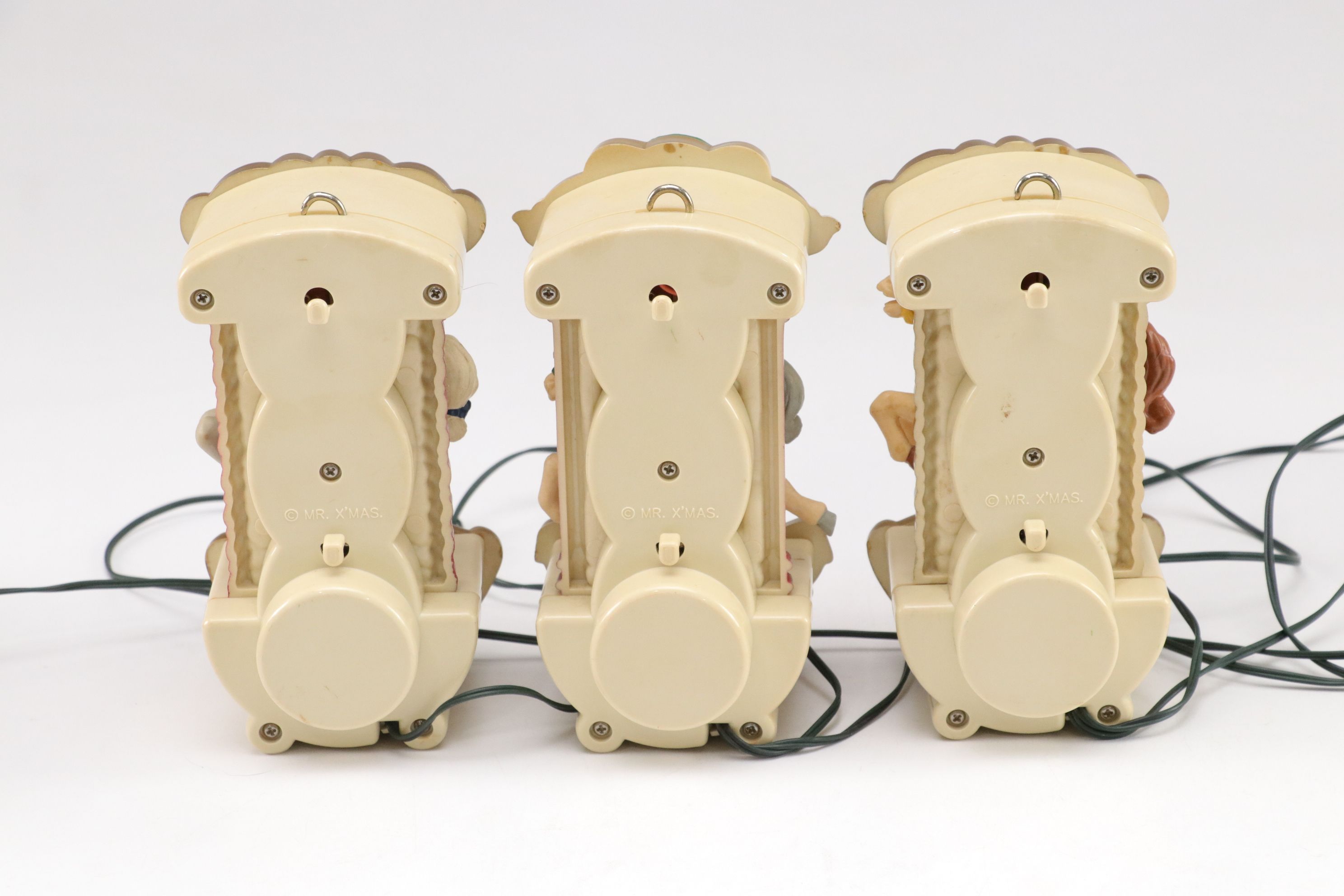 Mr. Christmas "Holiday Carousel" Light-Up Decor with "Reindeer Feed" Bags