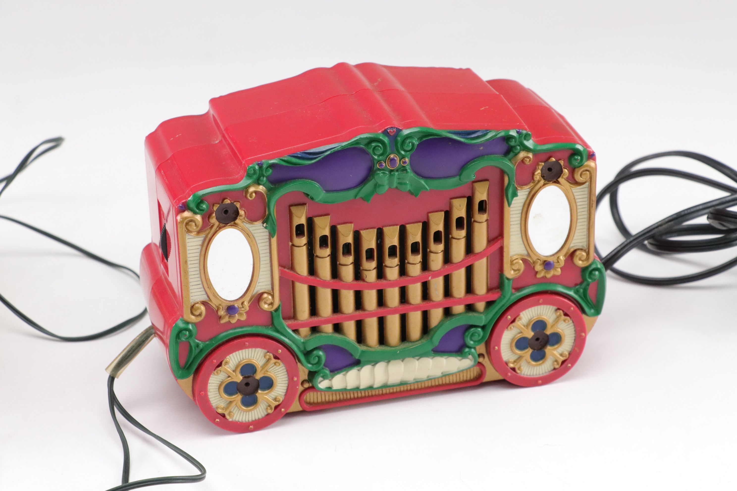 Mr. Christmas "Holiday Carousel" Light-Up Decor with "Reindeer Feed" Bags