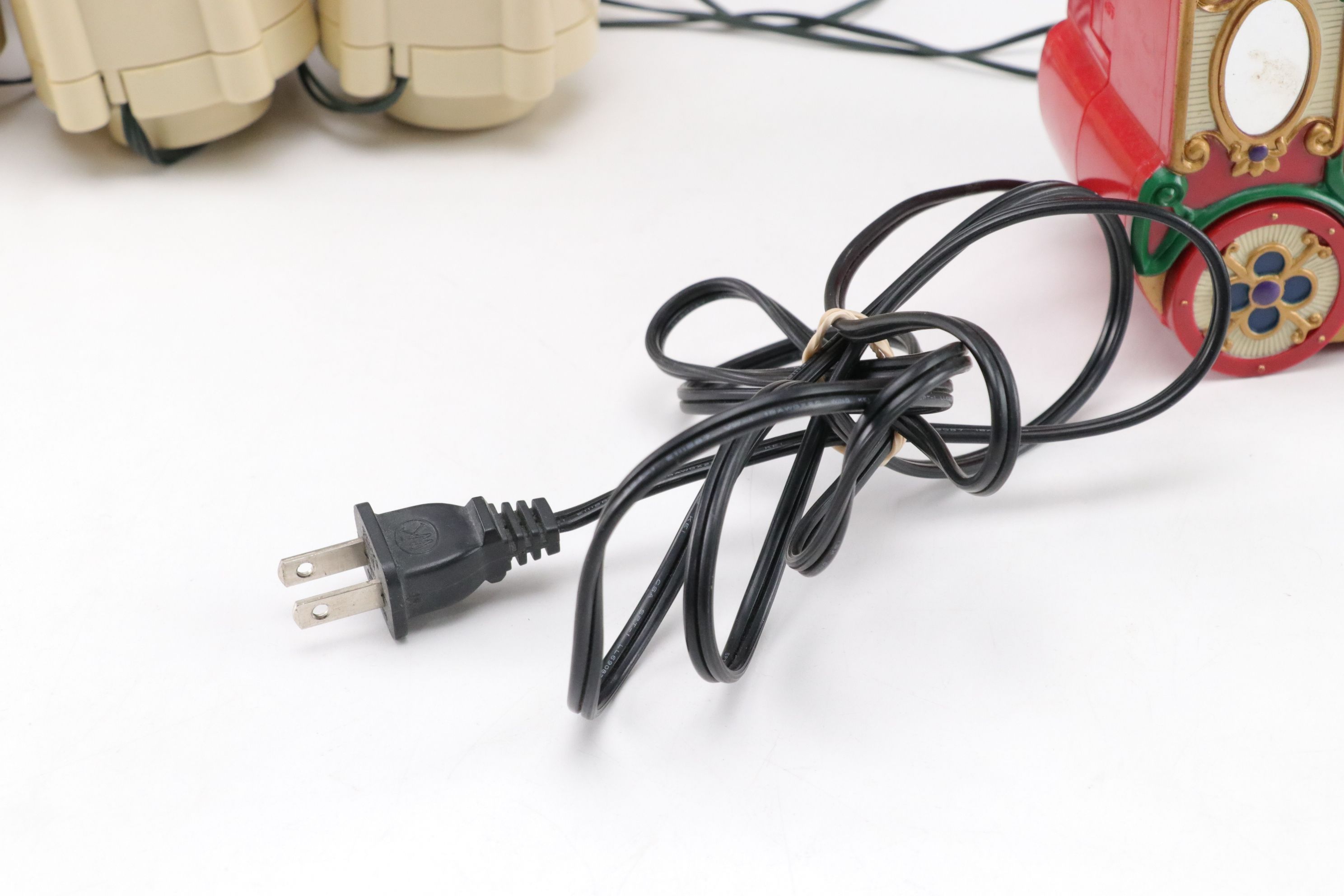 Mr. Christmas "Holiday Carousel" Light-Up Decor with "Reindeer Feed" Bags