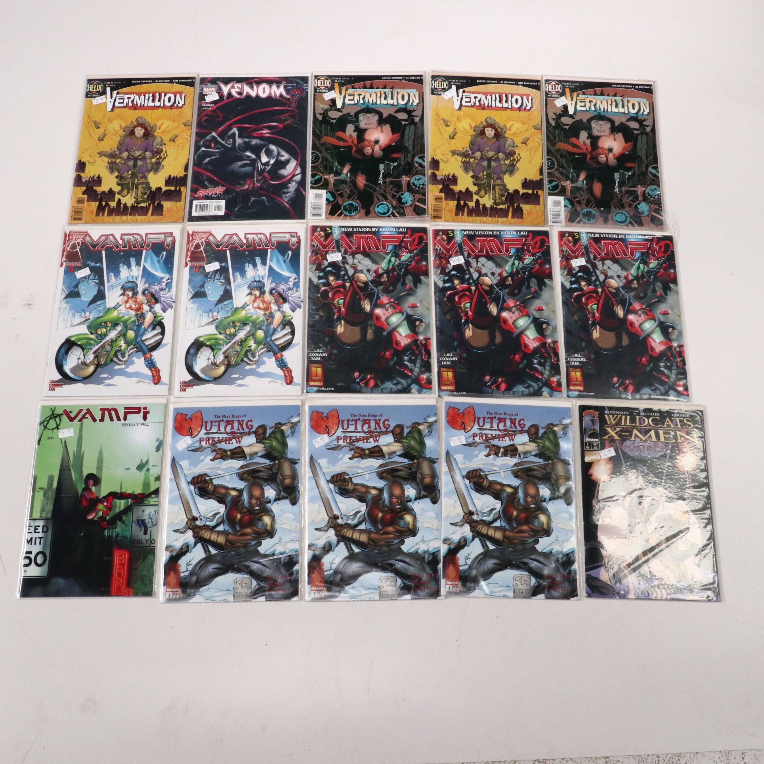 Modern Age Comic Books Featuring "Venom", "Spider-Man 2099", and More