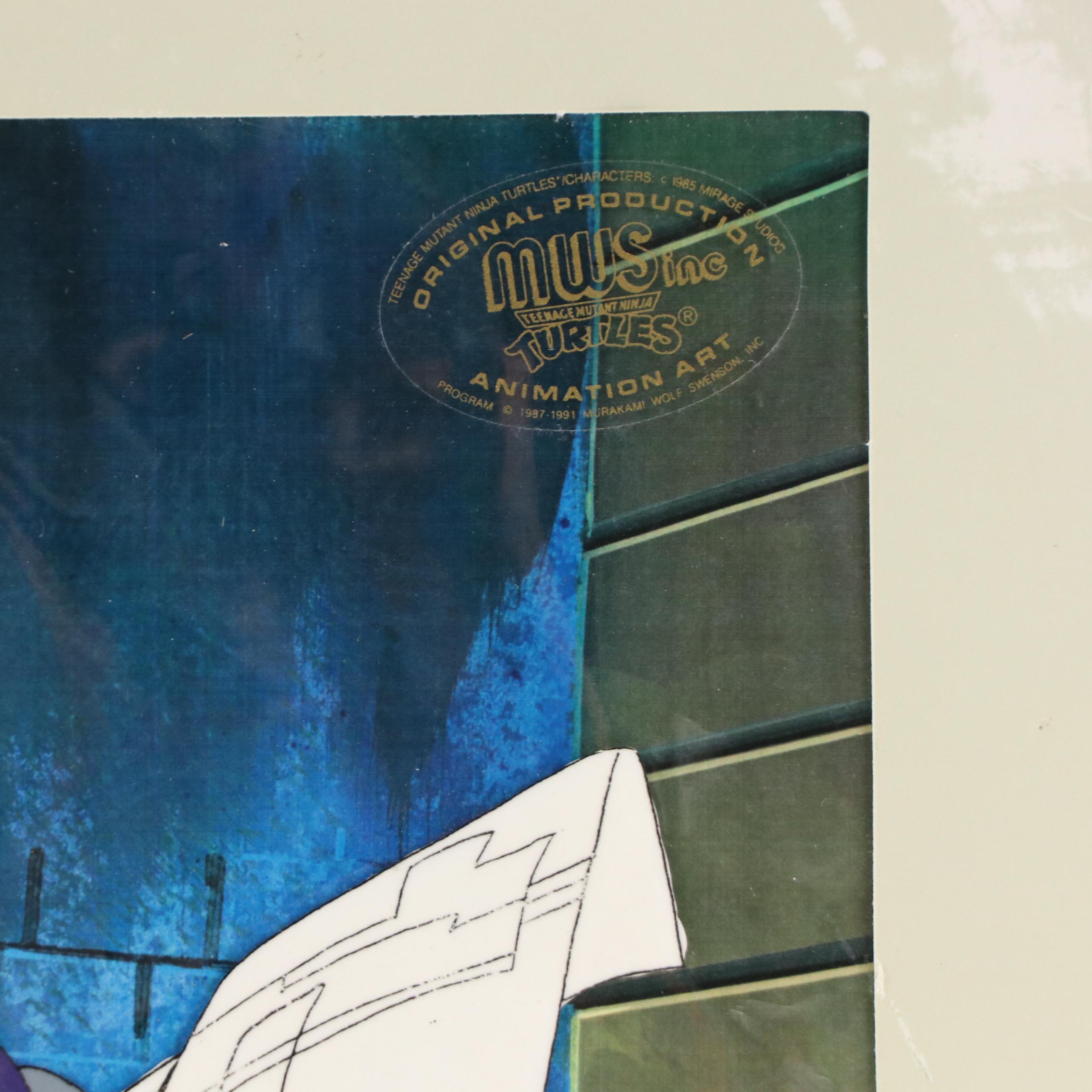 "Teenage Mutant Ninja Turtles" Sericel, Late 20th Century