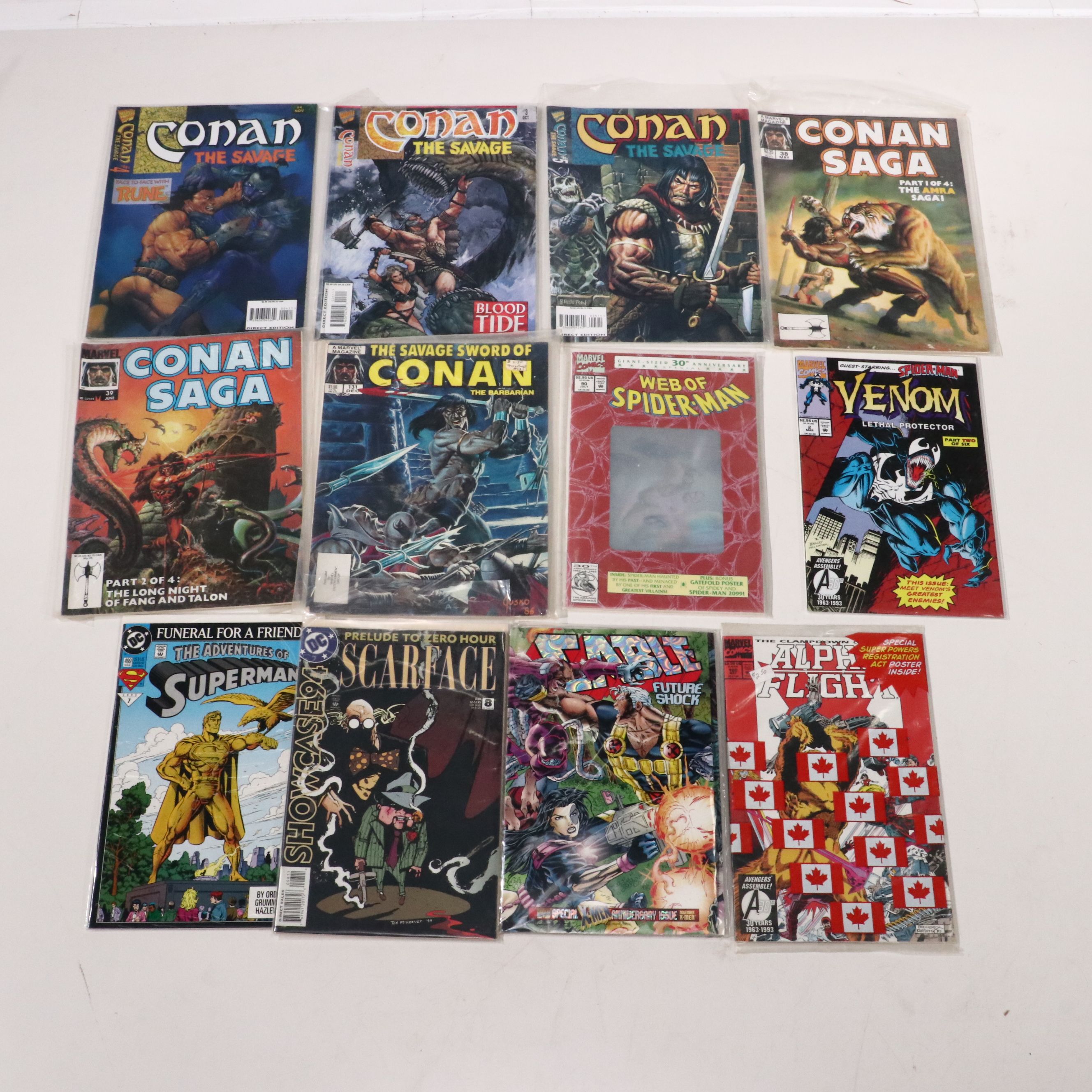 Modern Age Comic Books and Graphic Novels Featuring "Conan" and More