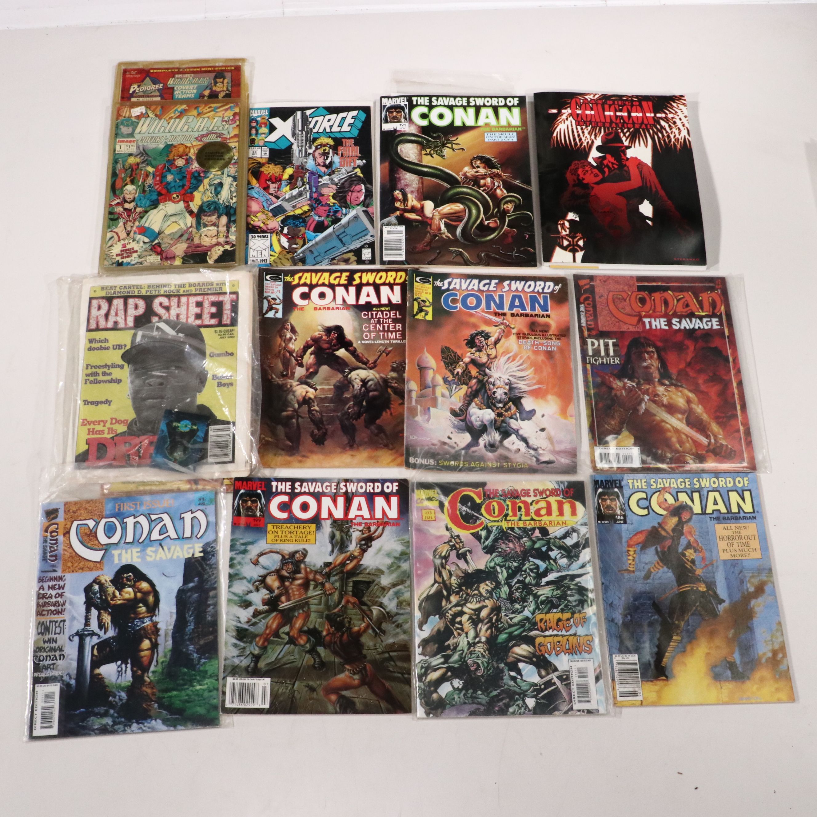 Modern Age Comic Books and Graphic Novels Featuring "Conan" and More