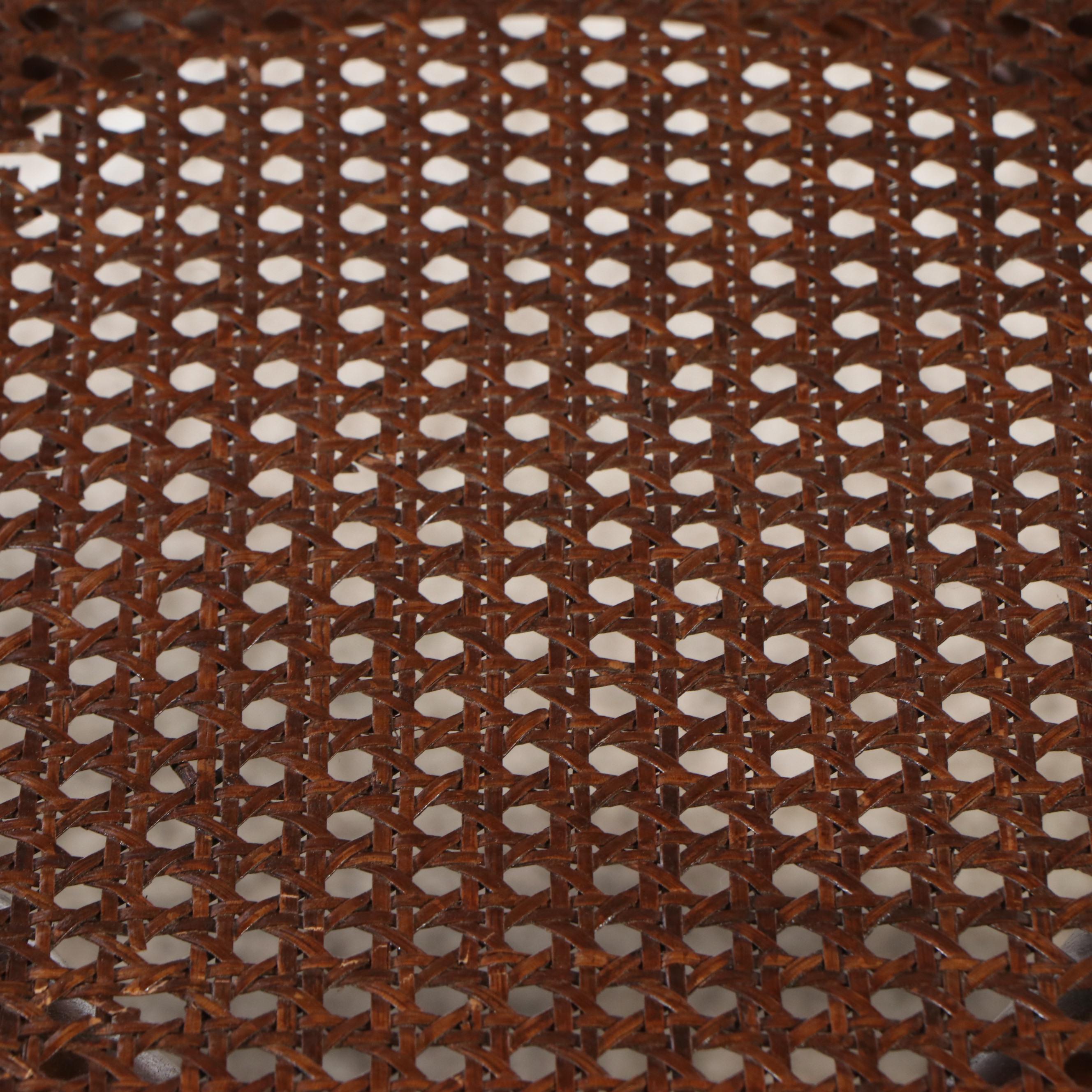 Louis XV Style Style Cane-Paneled Beech Commode Chair