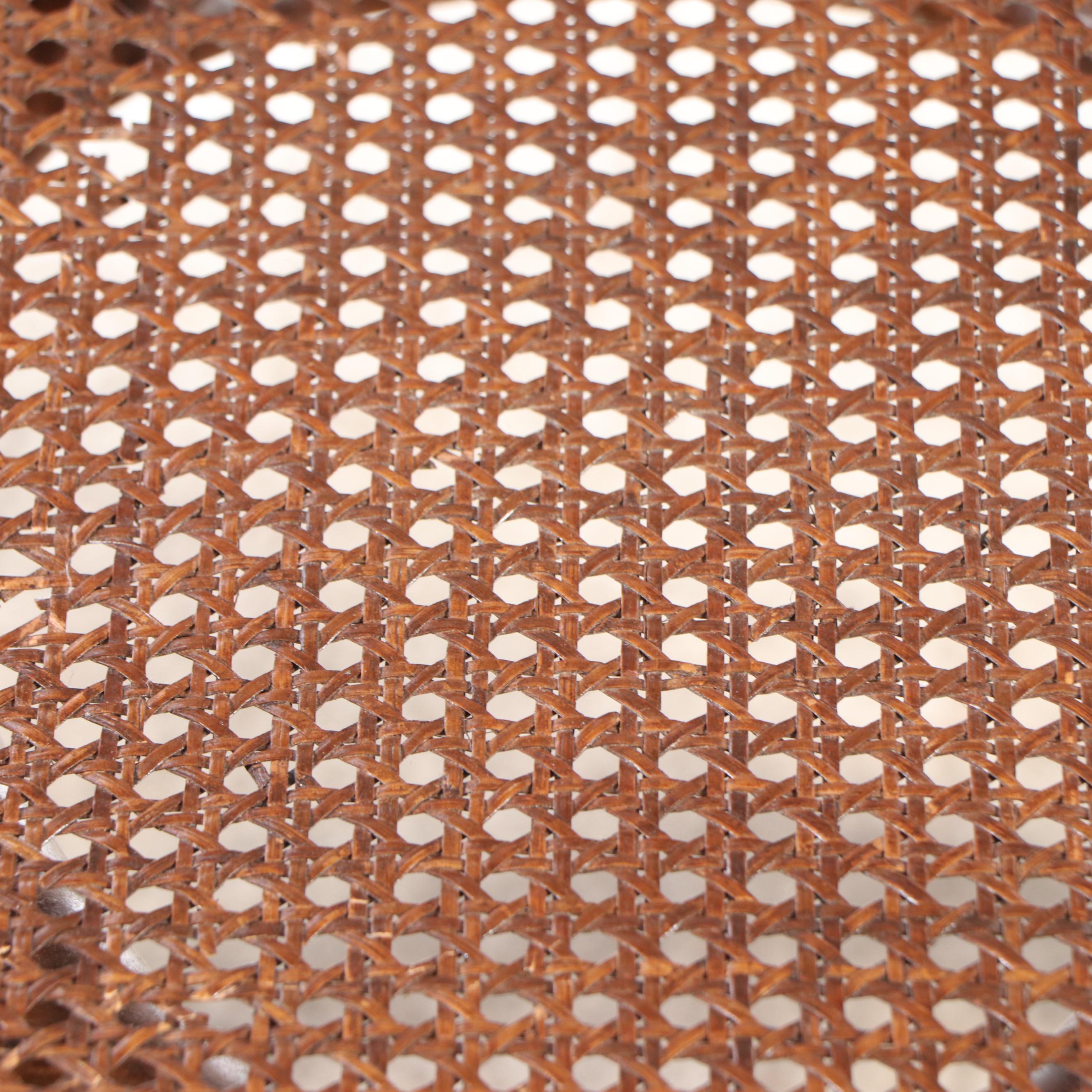 Louis XV Style Style Cane-Paneled Beech Commode Chair