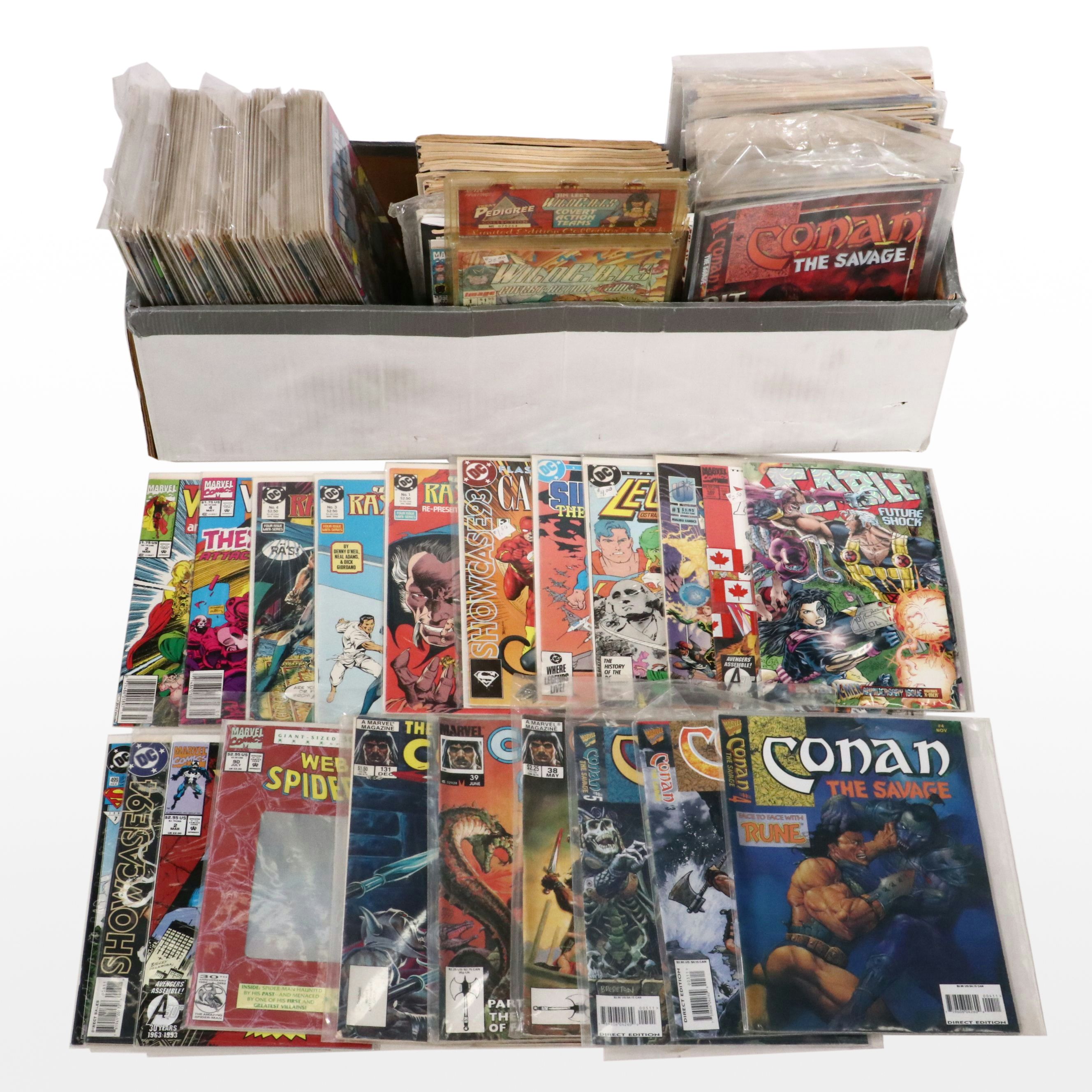 Modern Age Comic Books and Graphic Novels Featuring "Conan" and More