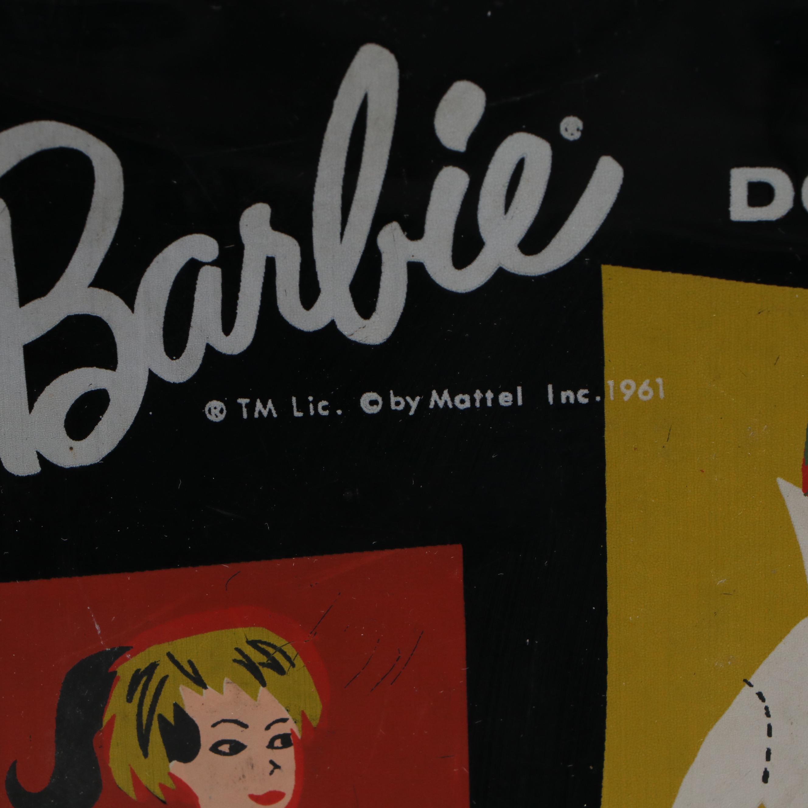 Mattel Barbie and Ken Doll Cases with Ideal Toy Corp Tammy Doll Case, Mid-20th C