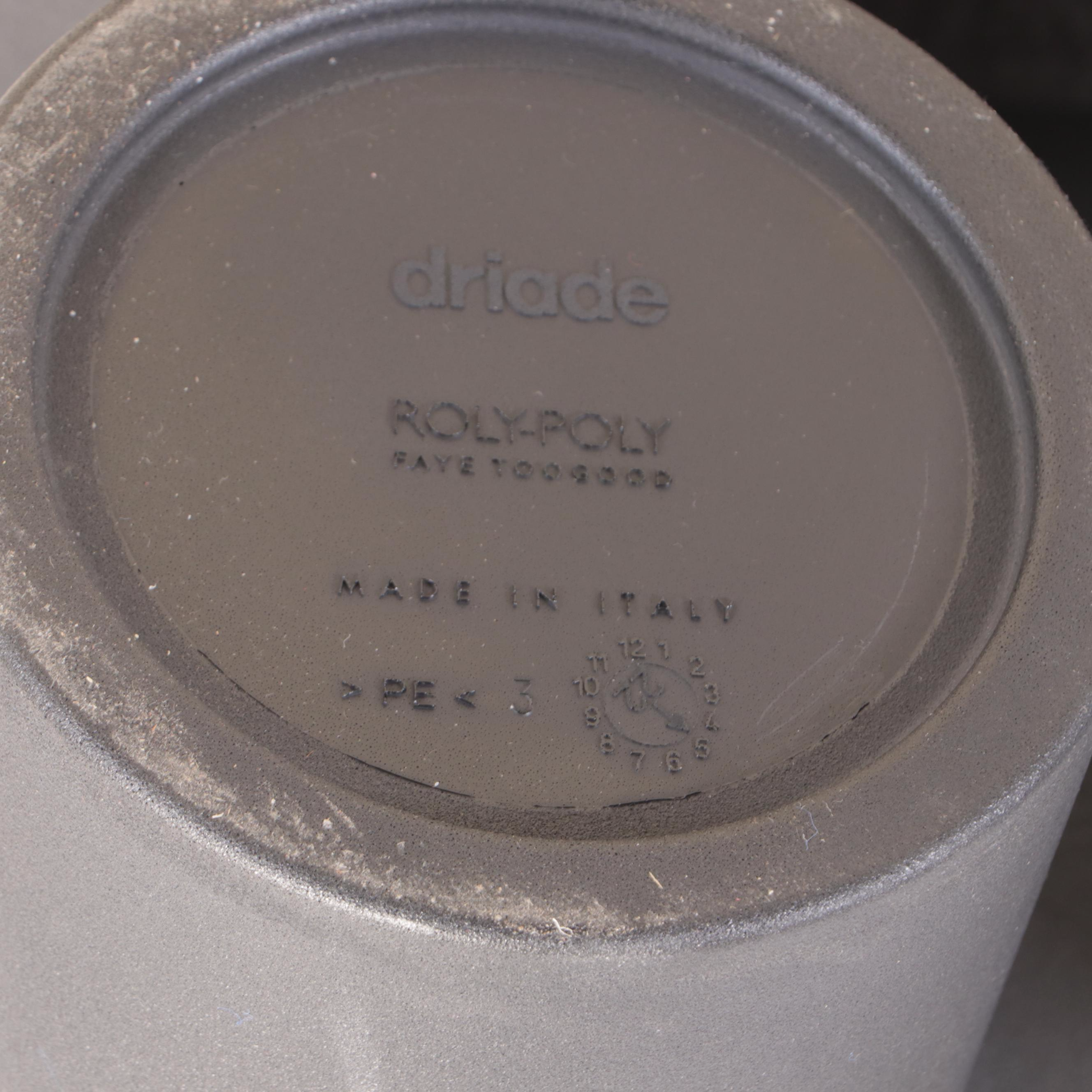 Driade Italy "Roly Poly" Modernist Style Armchair