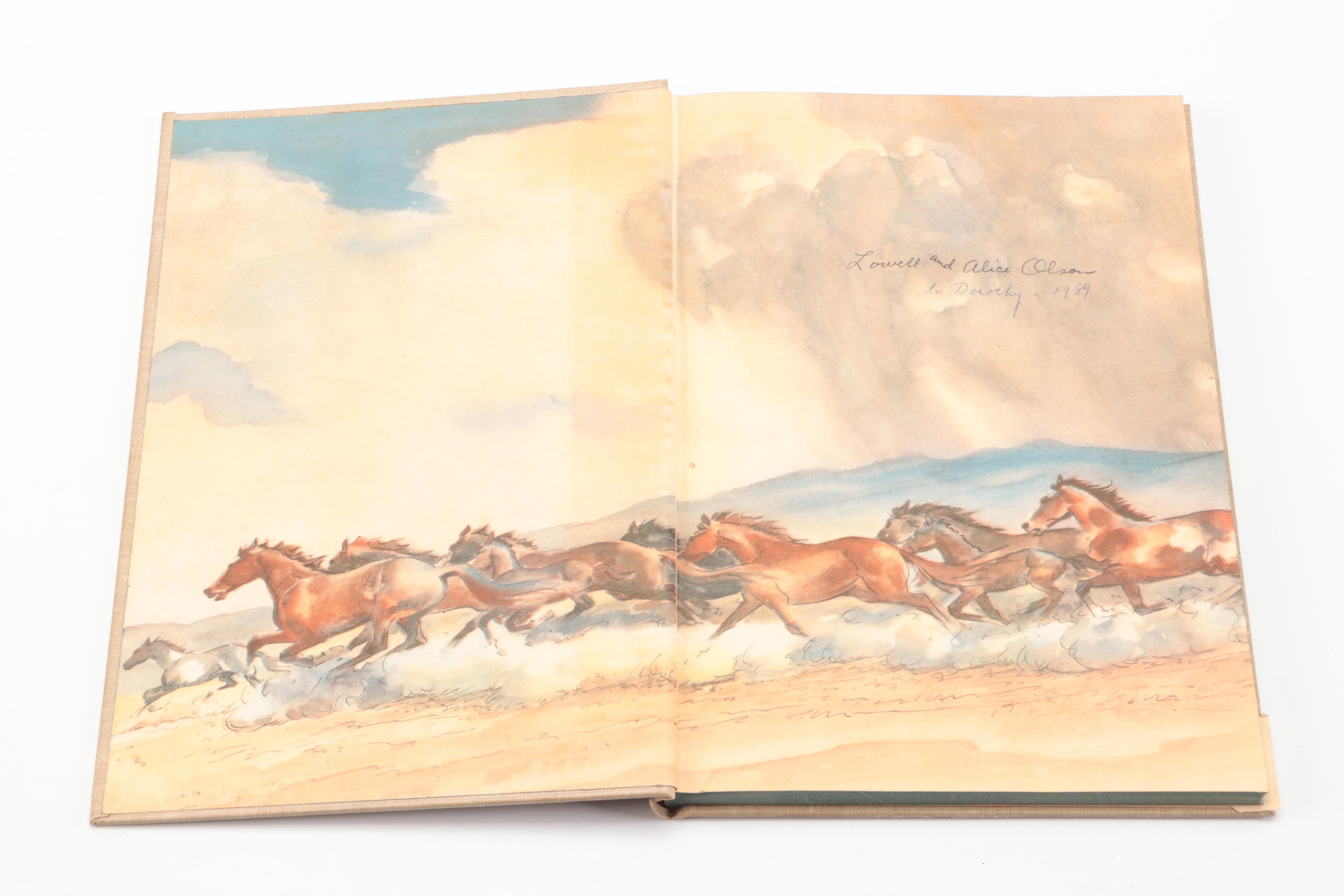 First Illustrated Edition "The Red Pony" by John Steinbeck, 1945