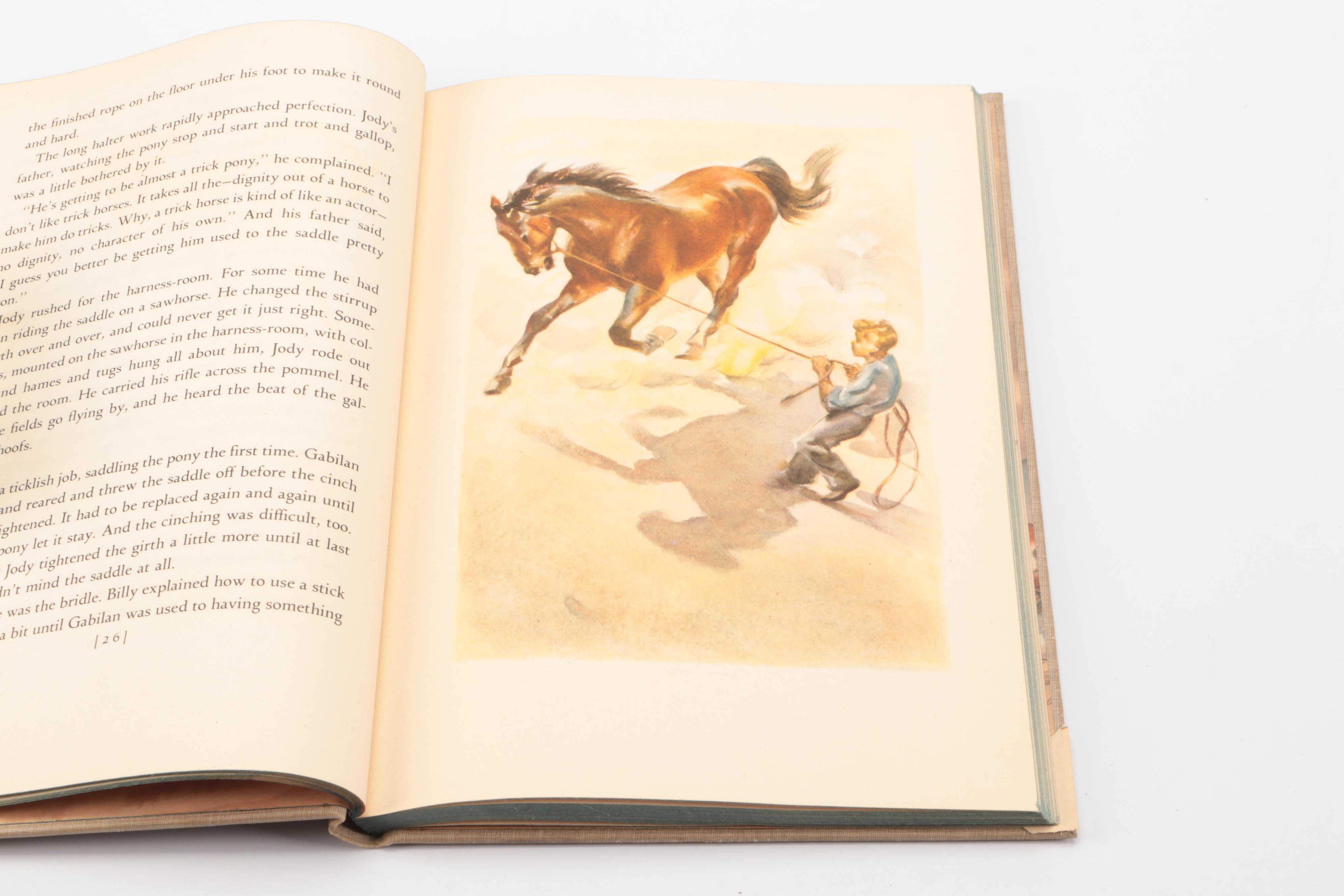 First Illustrated Edition "The Red Pony" by John Steinbeck, 1945